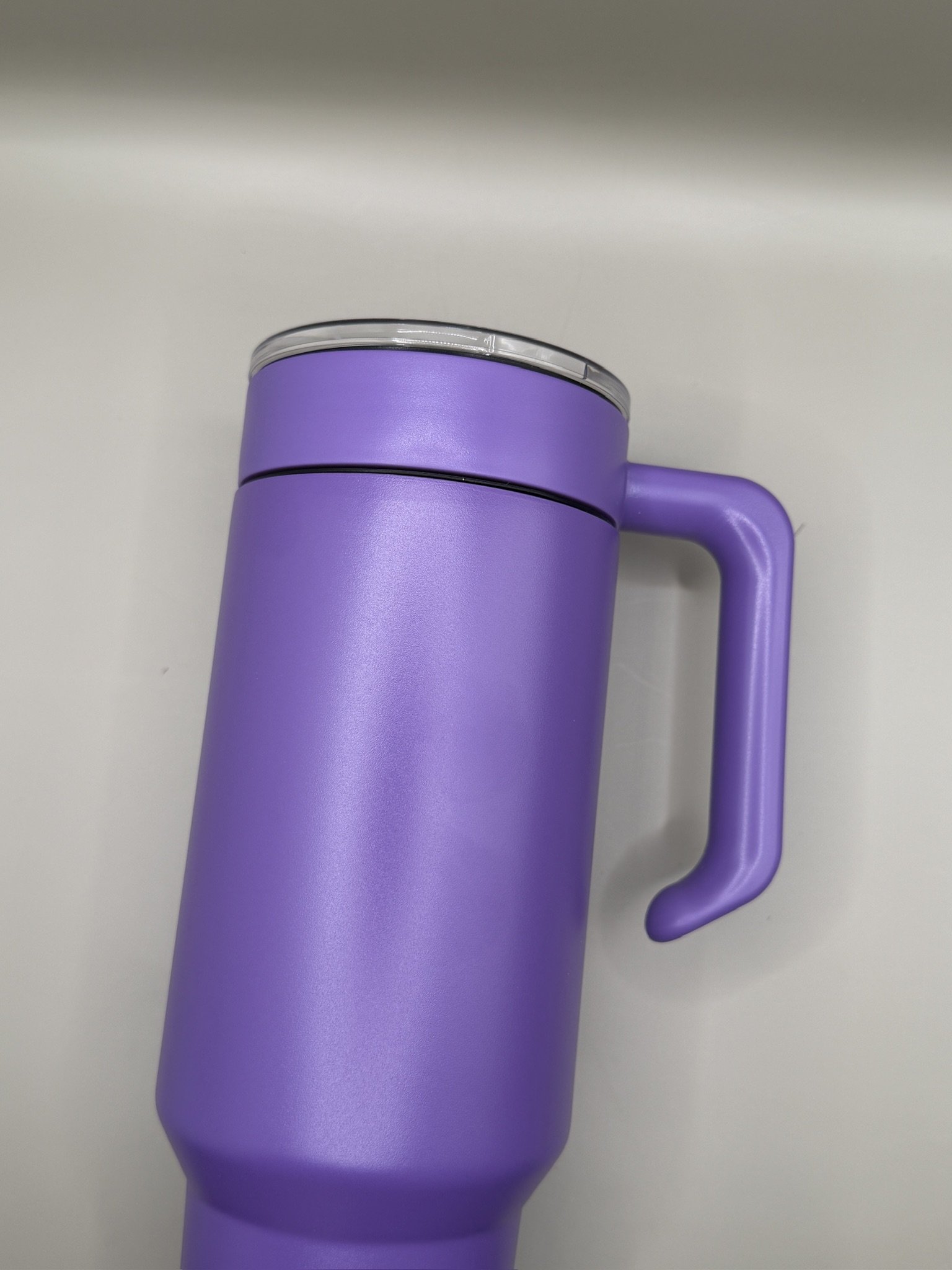 40oz Tumbler Purple with MakerFlo Handle and Lid (Copy)