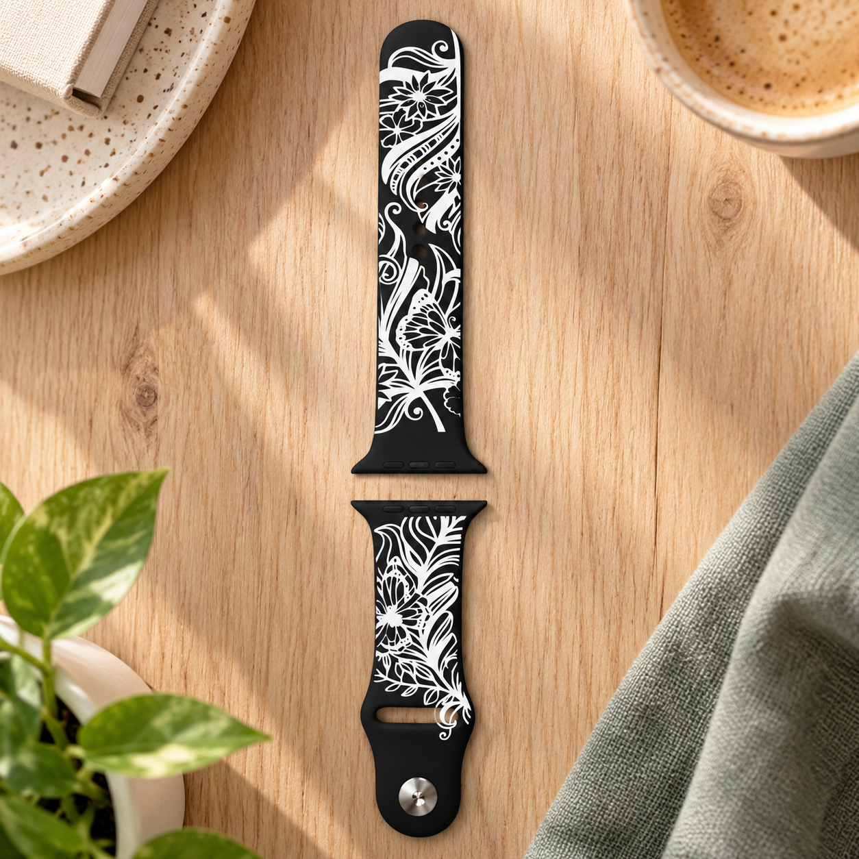 Feather+and+Butterfly+Apple+Watch+Band+-+Black+Lifestyle.png
