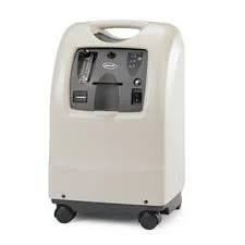 Medical oxygen concentrator machine with control panel and wheels
