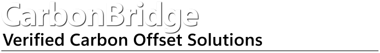 Text saying "CarbonBridge" in white on a black background.