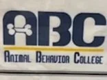 Logo of Animal Behavior College with the ABC initials and a dog silhouette