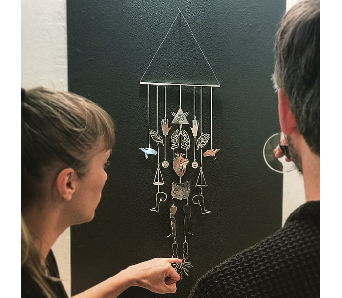 Milagros for J at exhibition "I RUM"