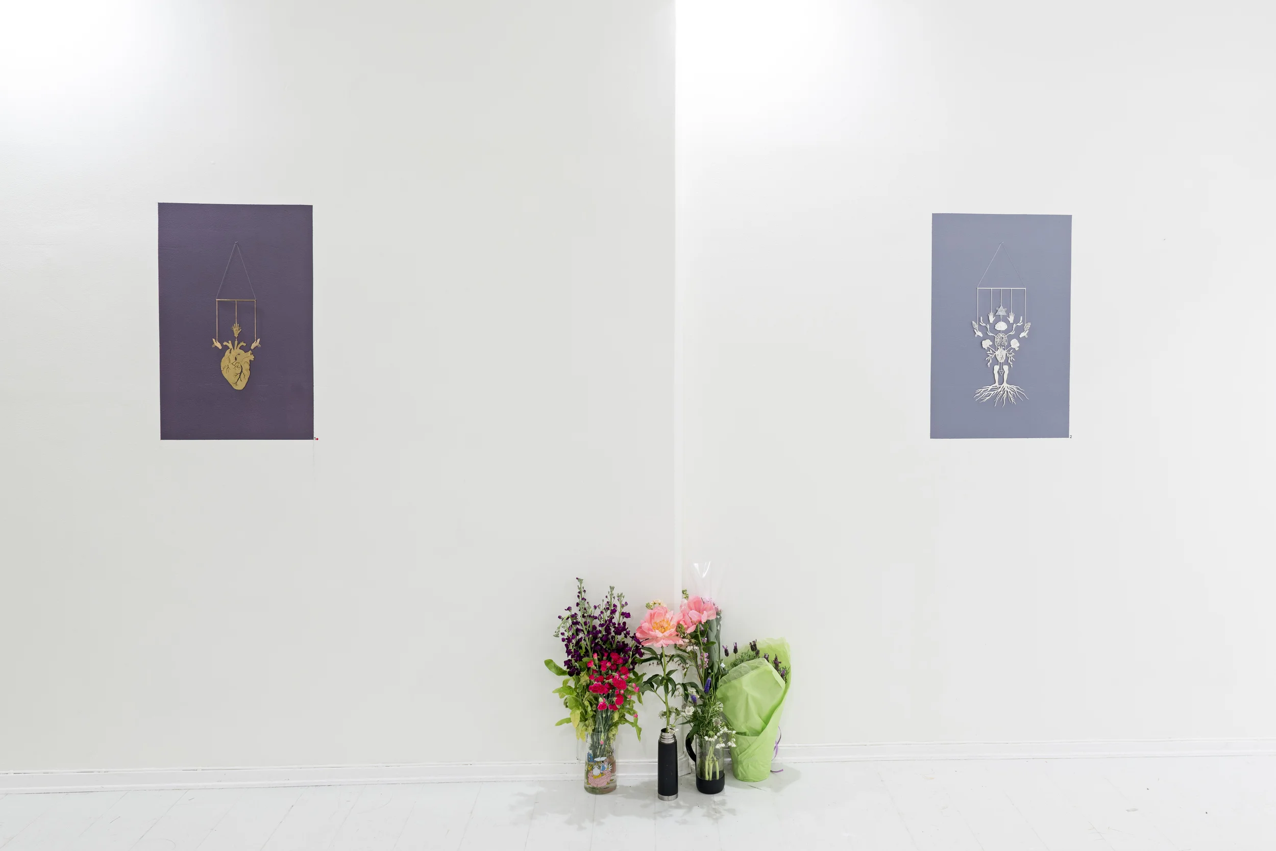 Milagros pieces from exhibition "I RUM"