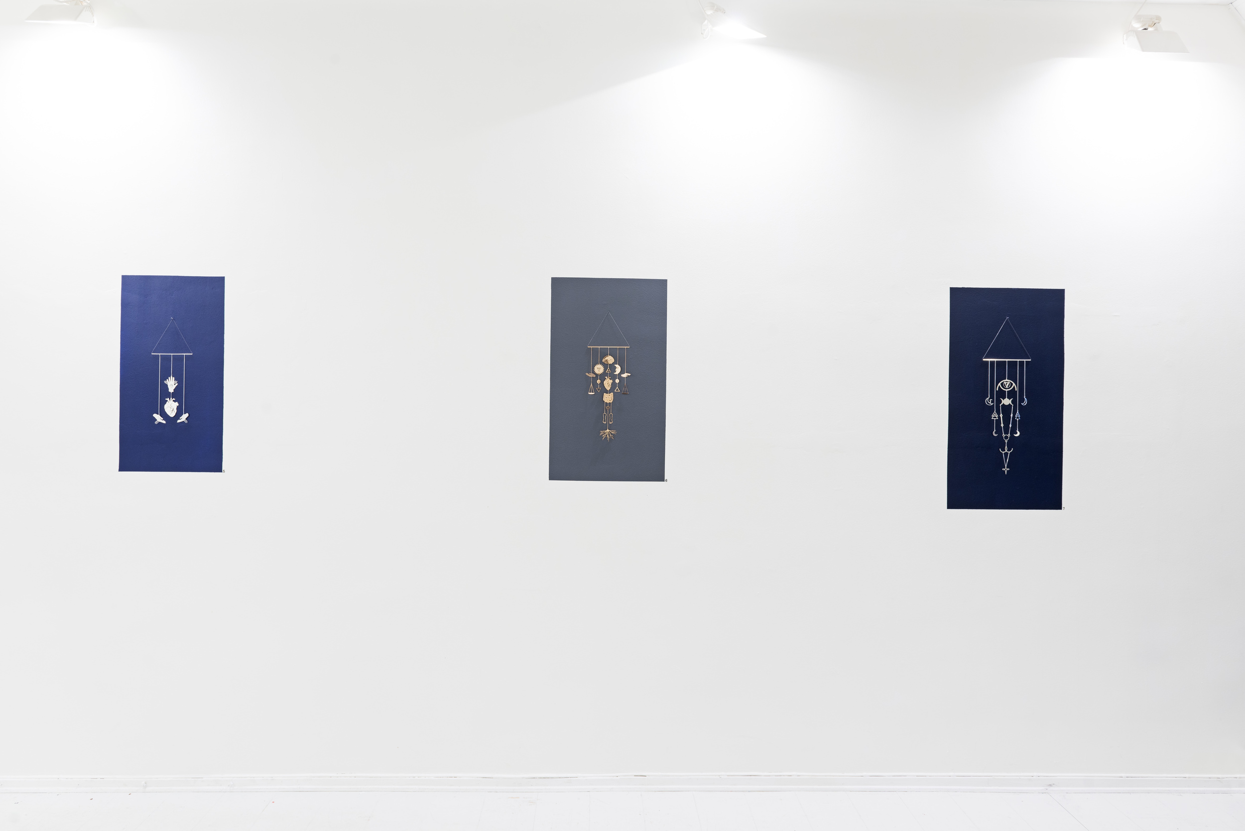 Milagros pieces from exhibition "I RUM"