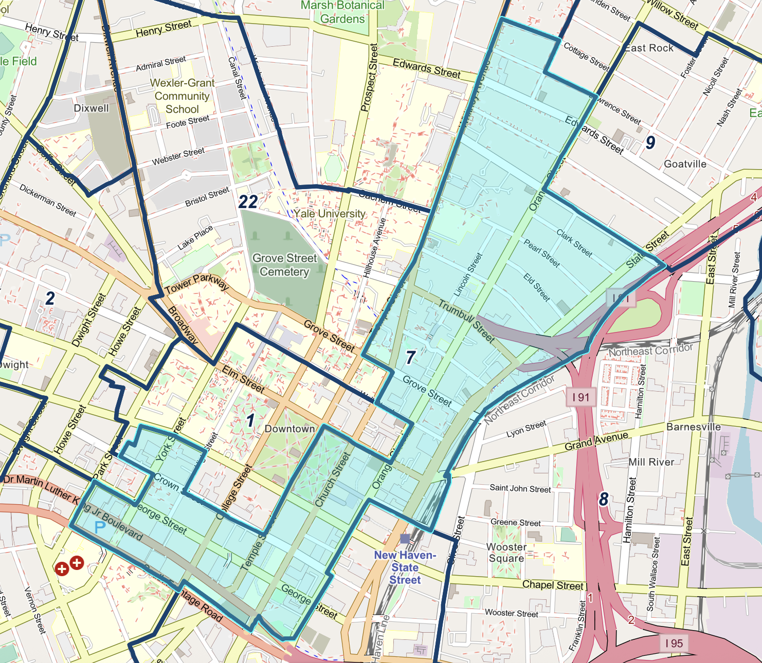 Ward 7 Map