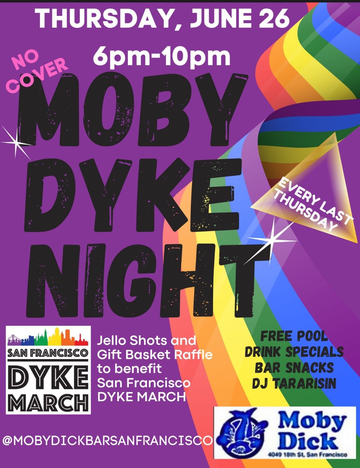 Moby Dyke Fundraiser 