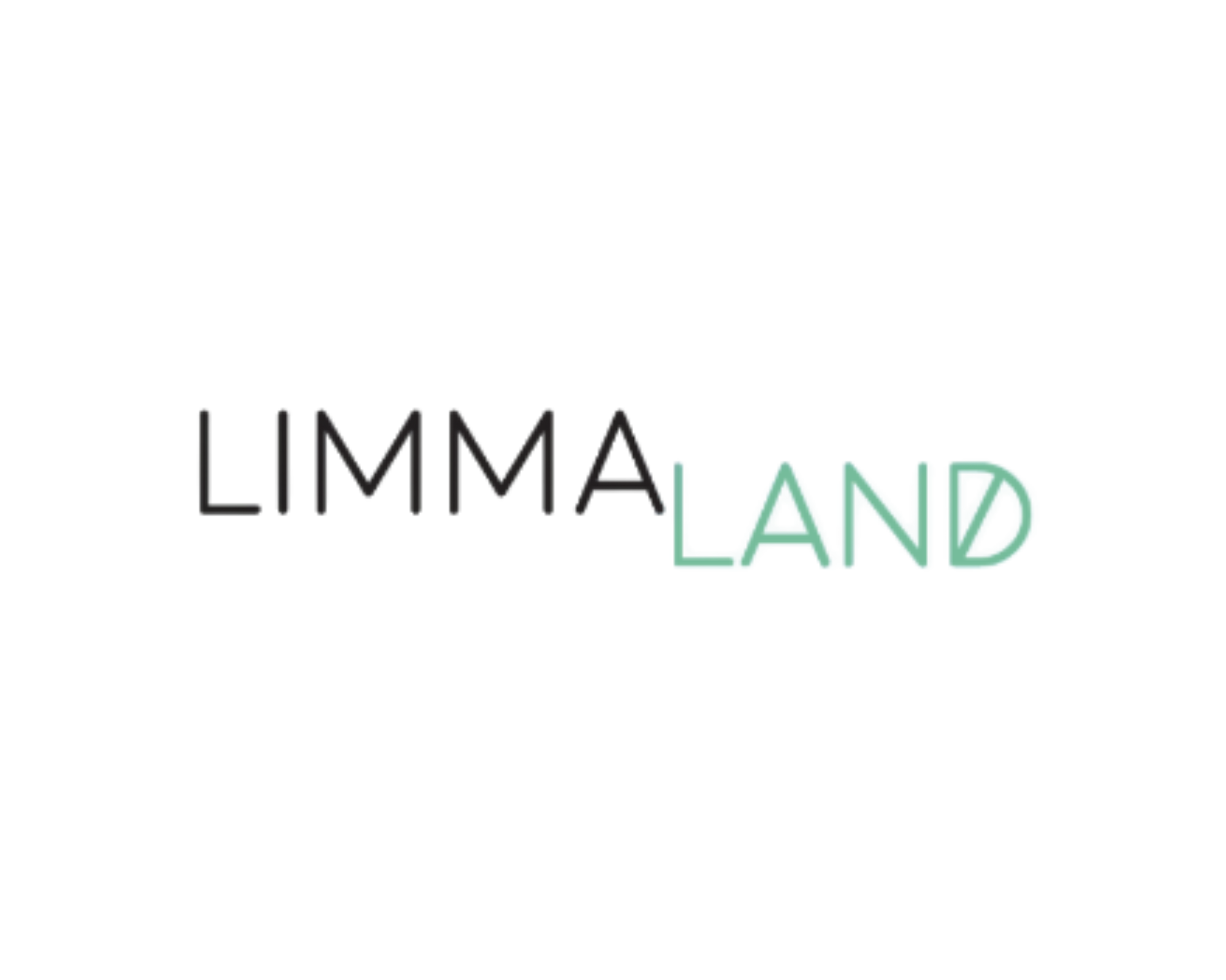 Colorful neon text that says 'LIMA AND' on a black background.