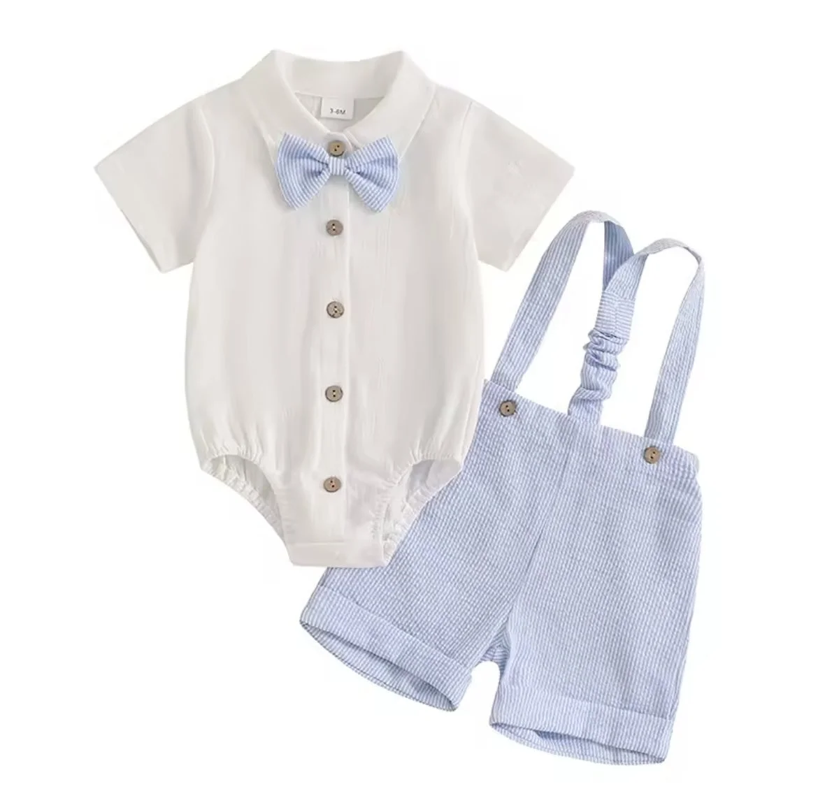 Charming Bowtie Baby Outfit