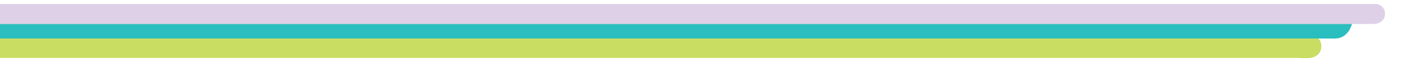 A set of horizontal colored lines in shades of blue, green, and gray.