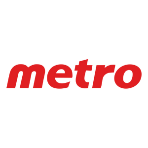 Metro brand logo.