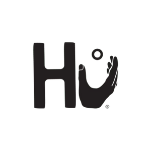 Hu brand logo.