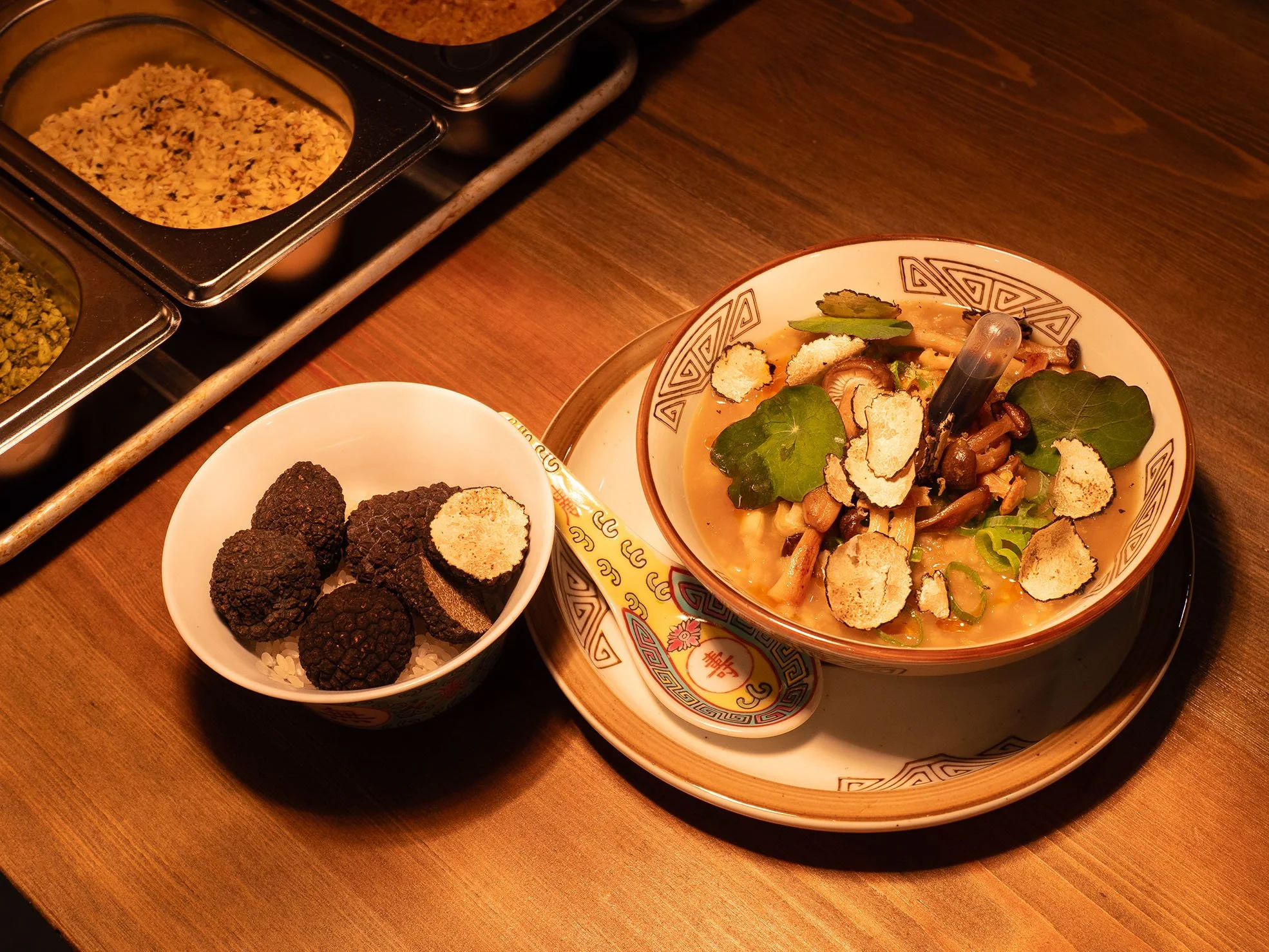 Asian style food. Asiatiskt mat. God.