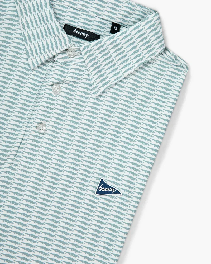 Breezy Golf The Gators Polo