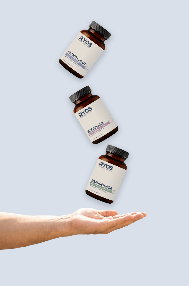 RYOS -pharmacist reviewed supplements for most common medication interactions