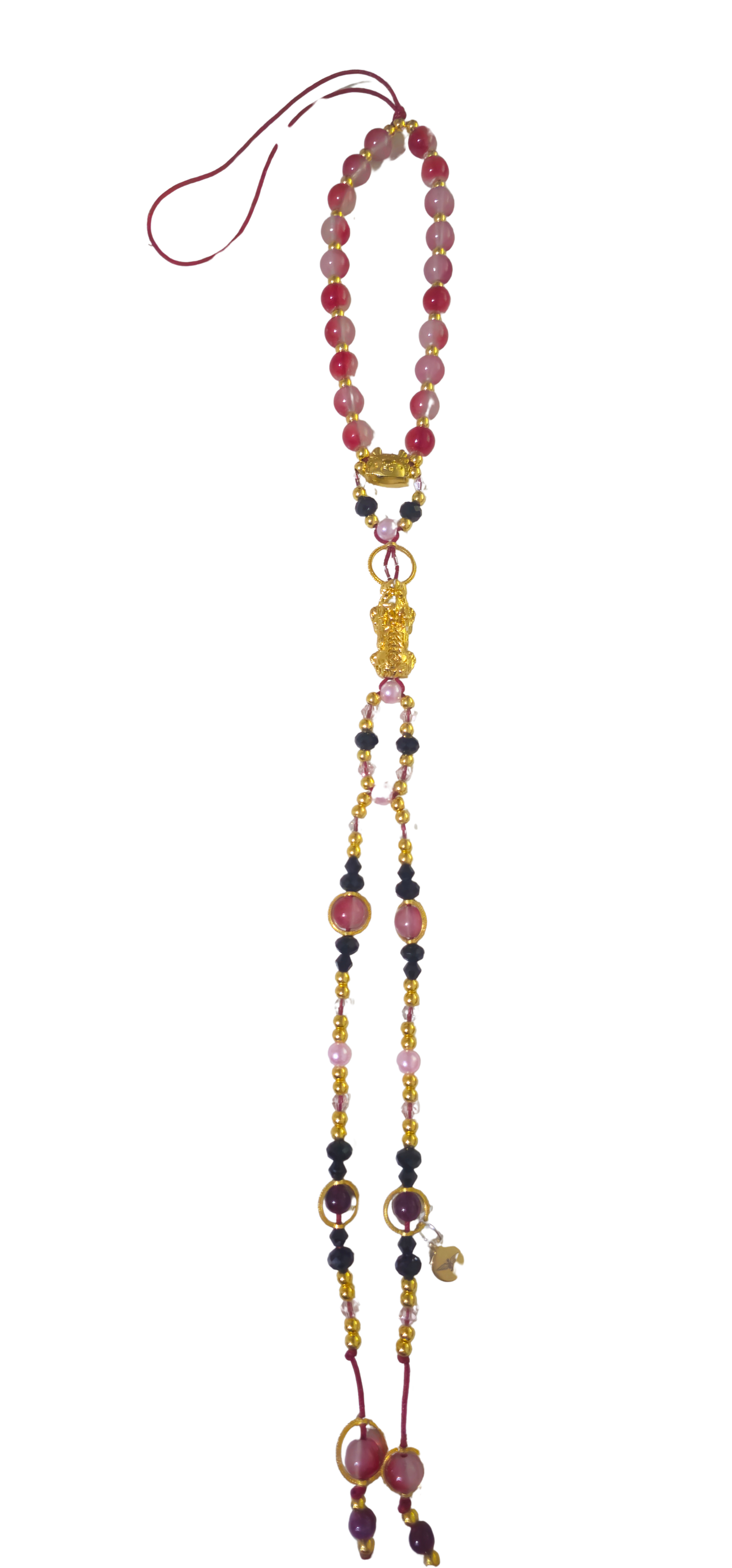 Cherry Sakura Dragon Pixiu Tassel