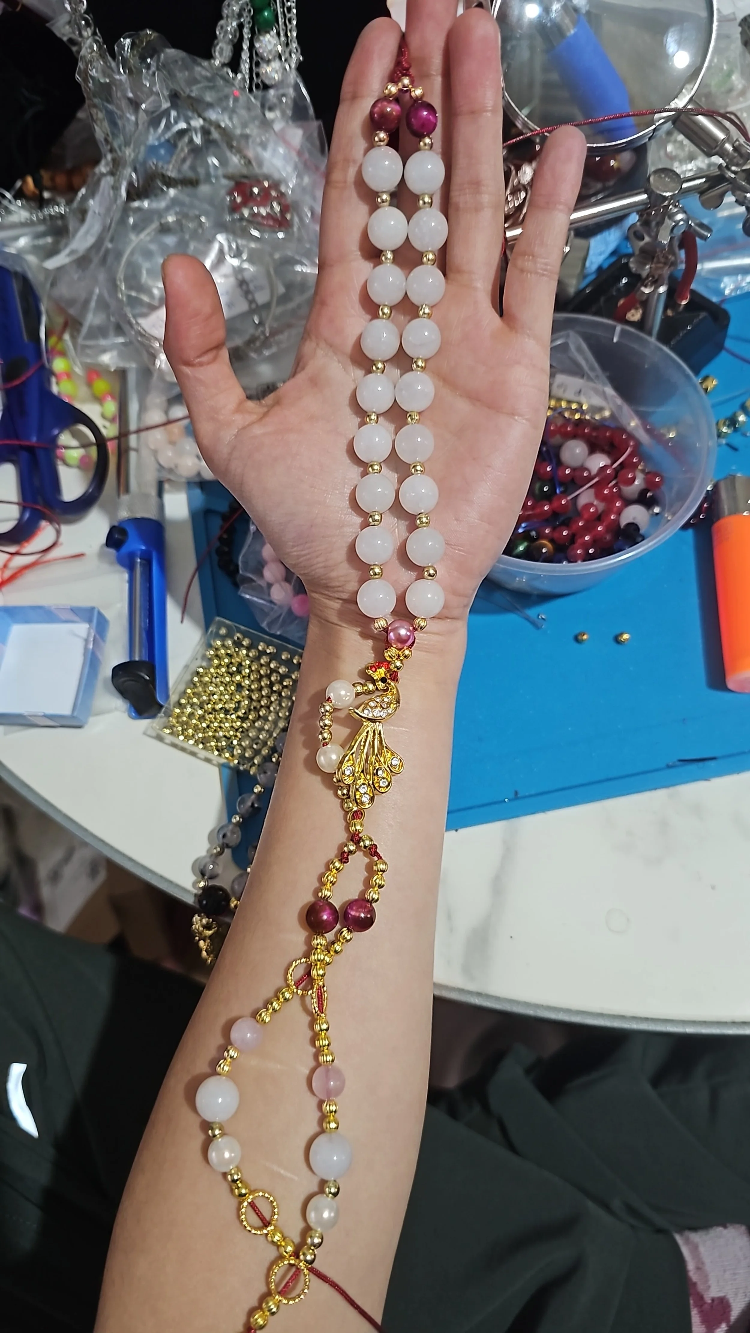 Making the Soaring Phoenix Tassel