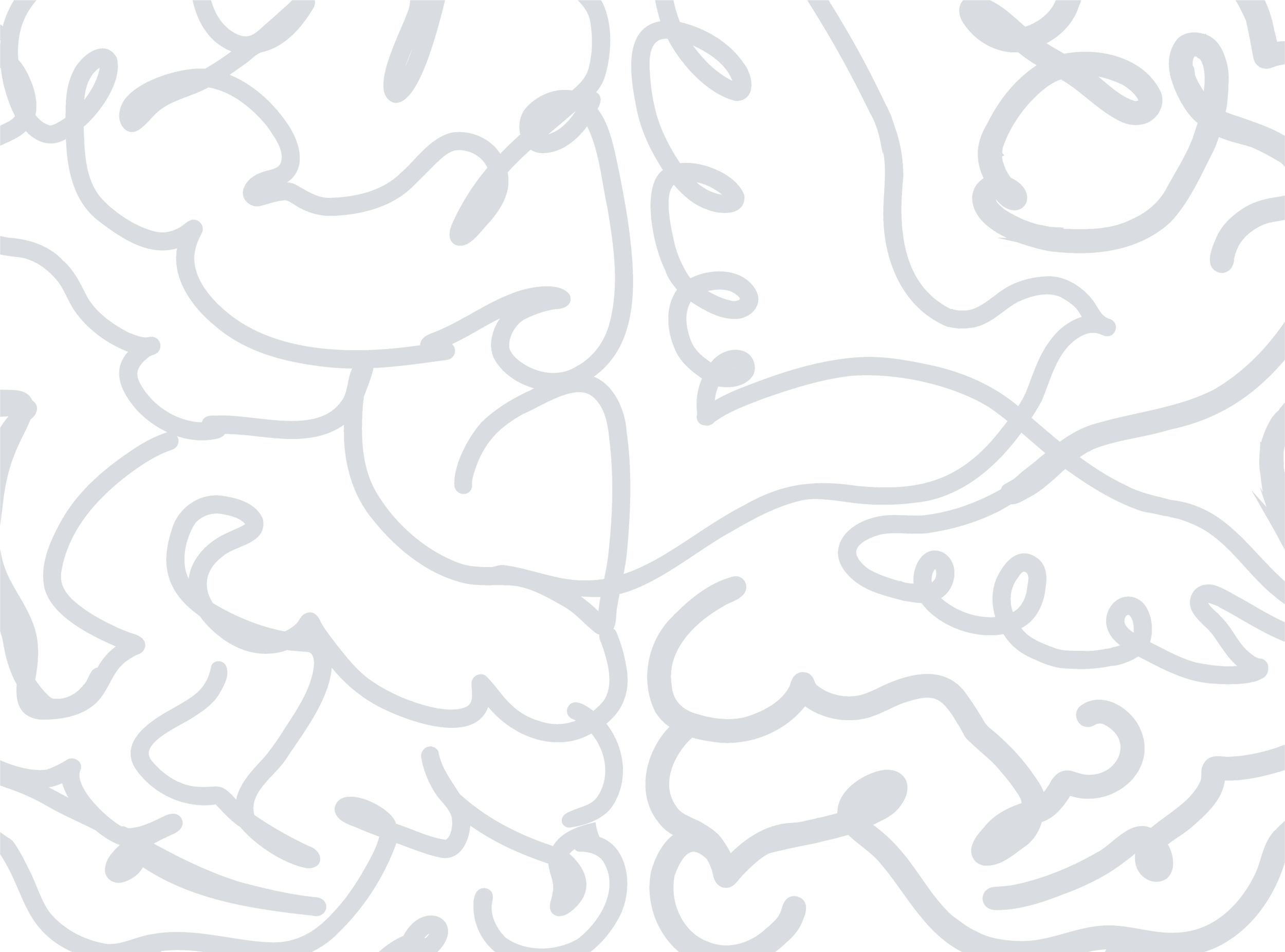 Abstract maze pattern with irregular, maze-like lines in gray on a black background.