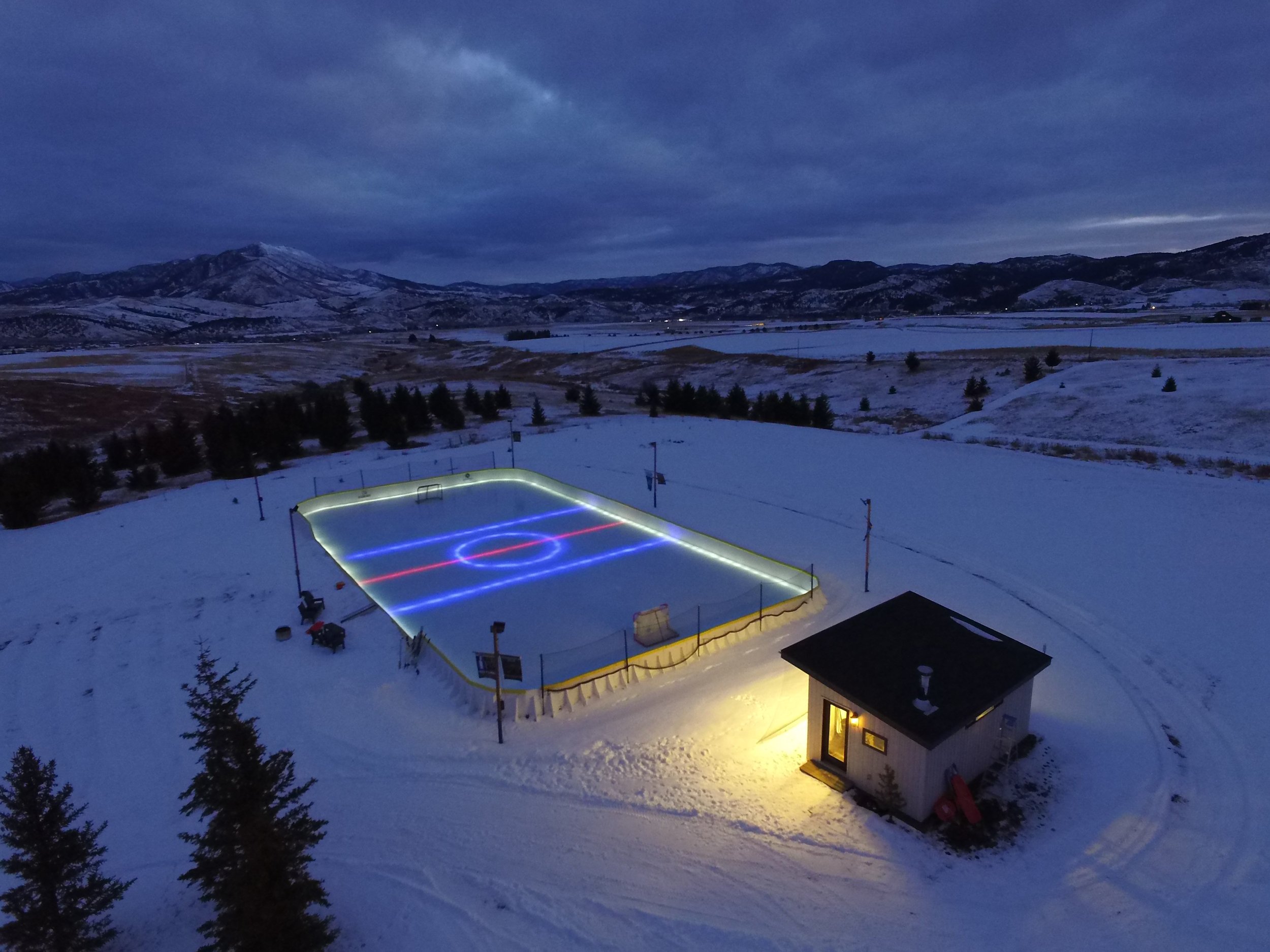 How to install under ice led lighting