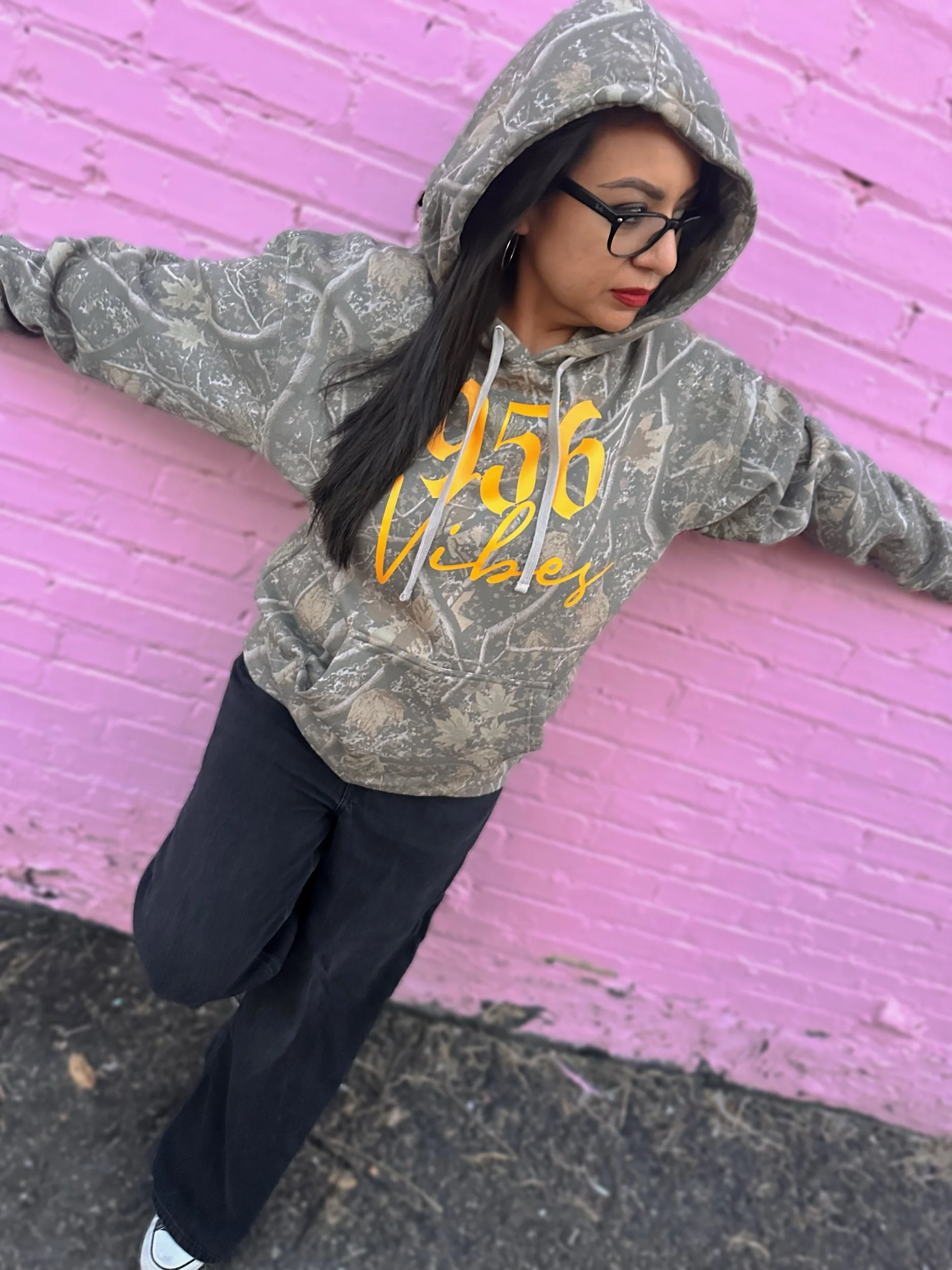 956 Vibes Camo Hoodie Limited Edition