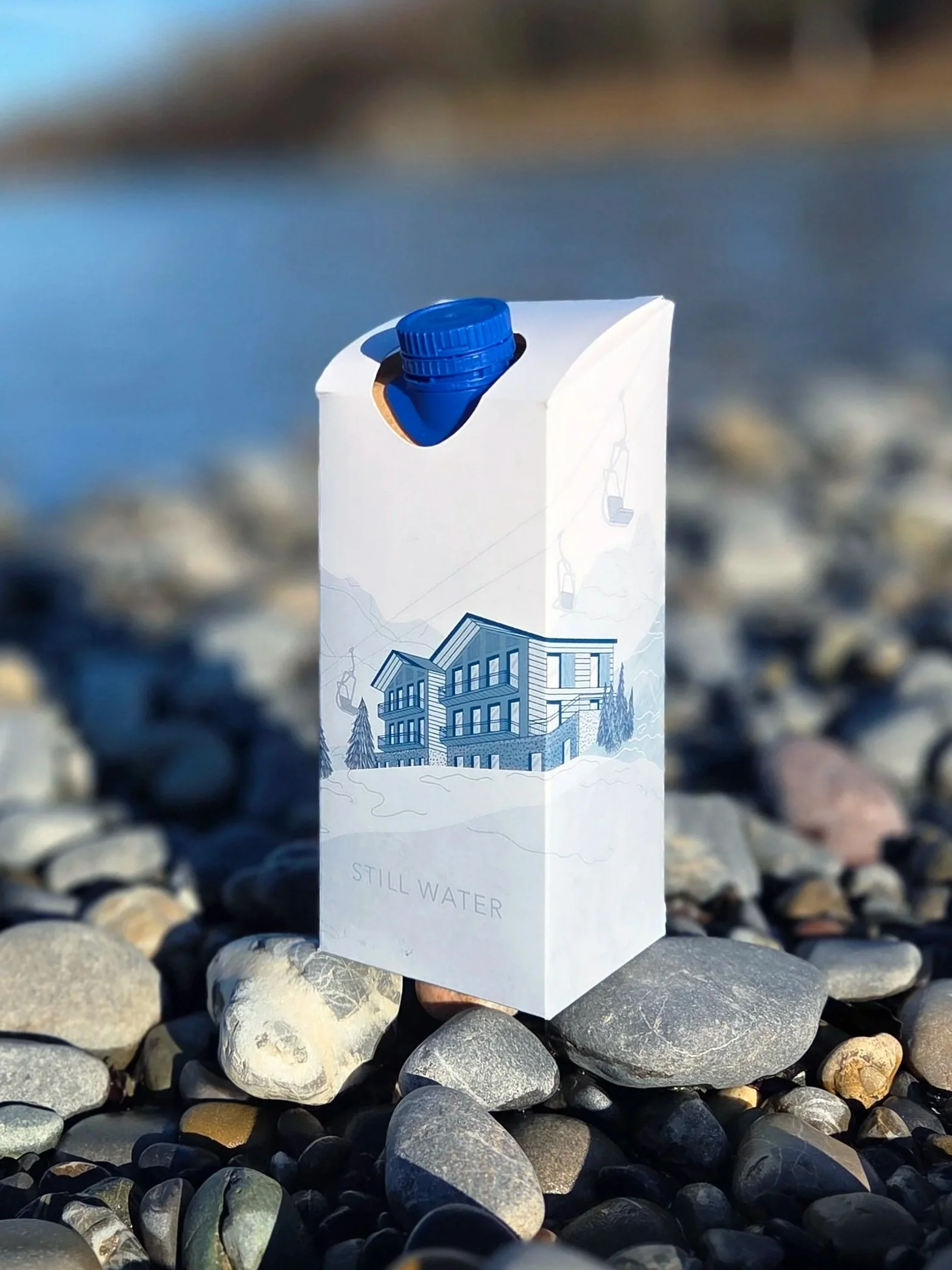 Illustration for tetra-pack bottle | The Arula Chalets