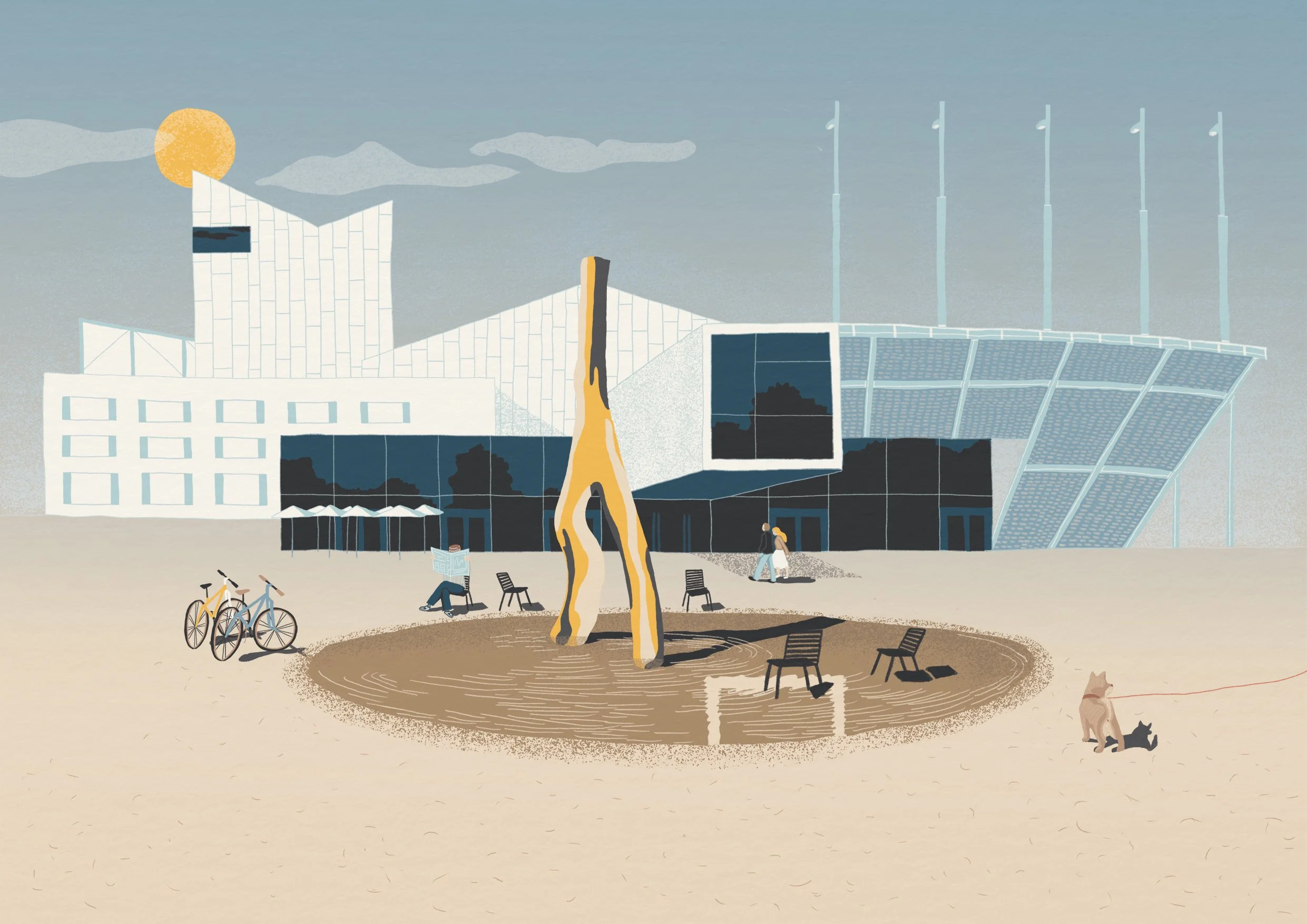 Festspielhaus Bregenz illustration
