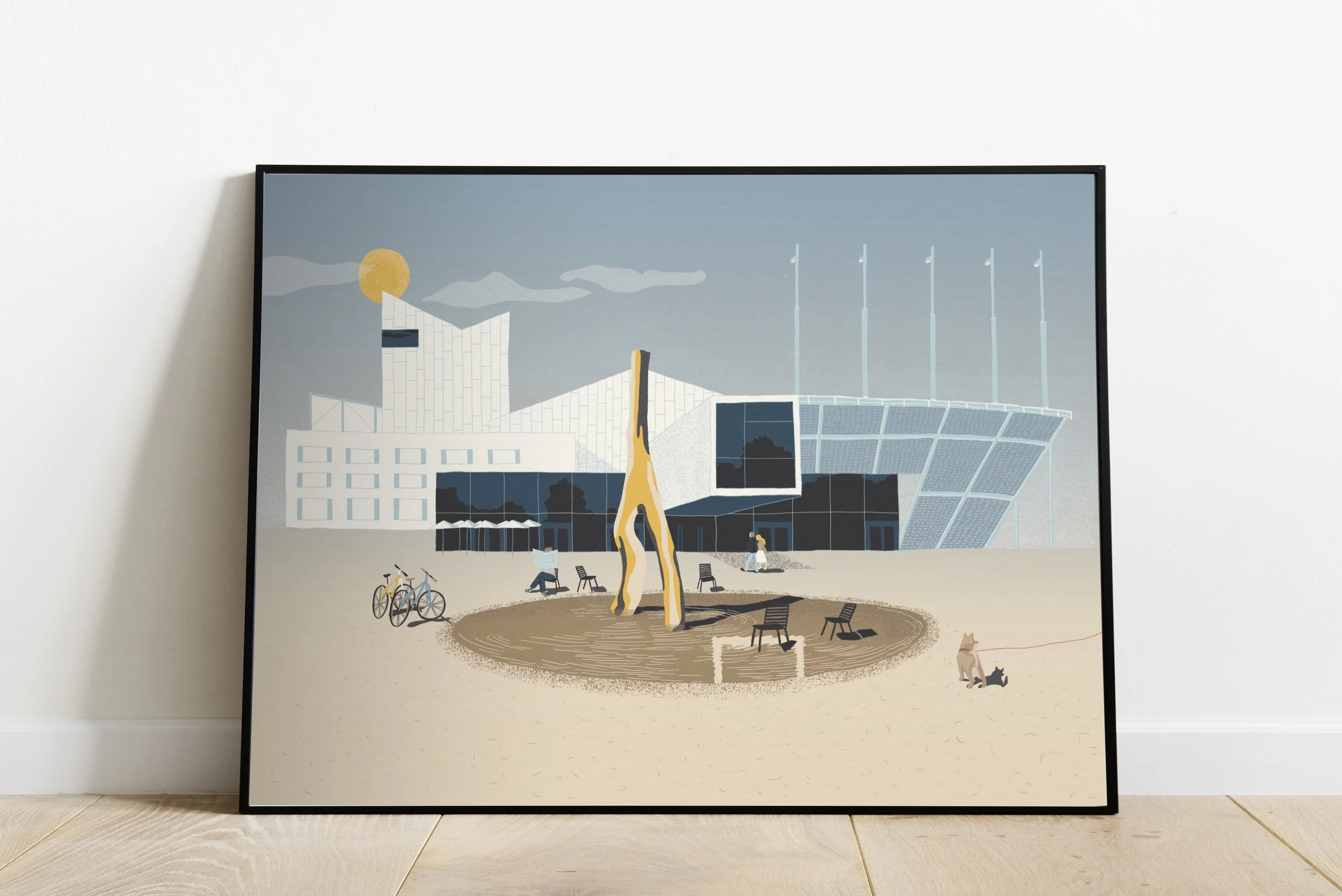 Festspielhaus Bregenz illustration
