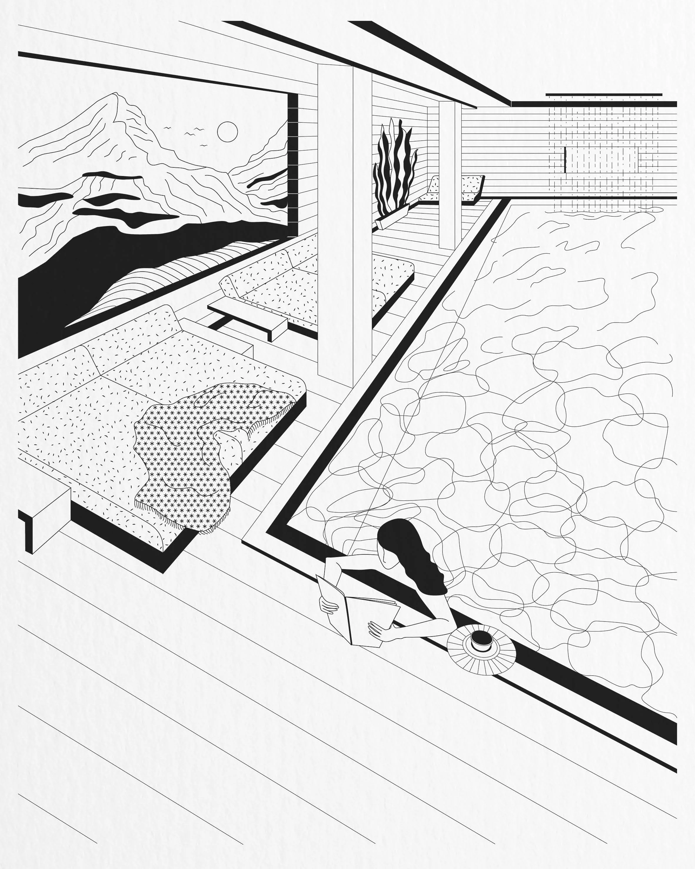 Illustration for Spa | The Arula Chalets