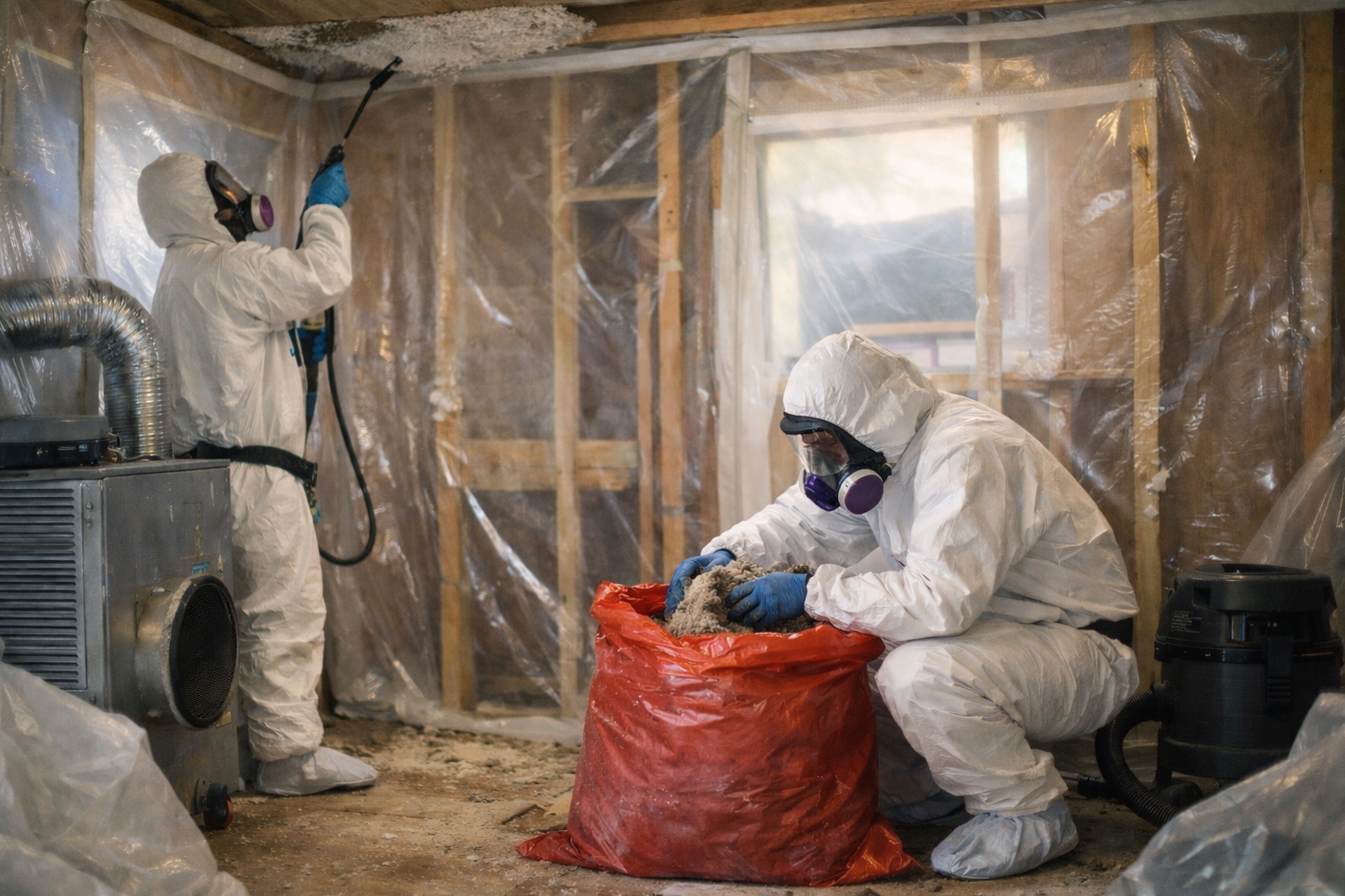 The Asbestos Removal Process Explained Step-by-Step