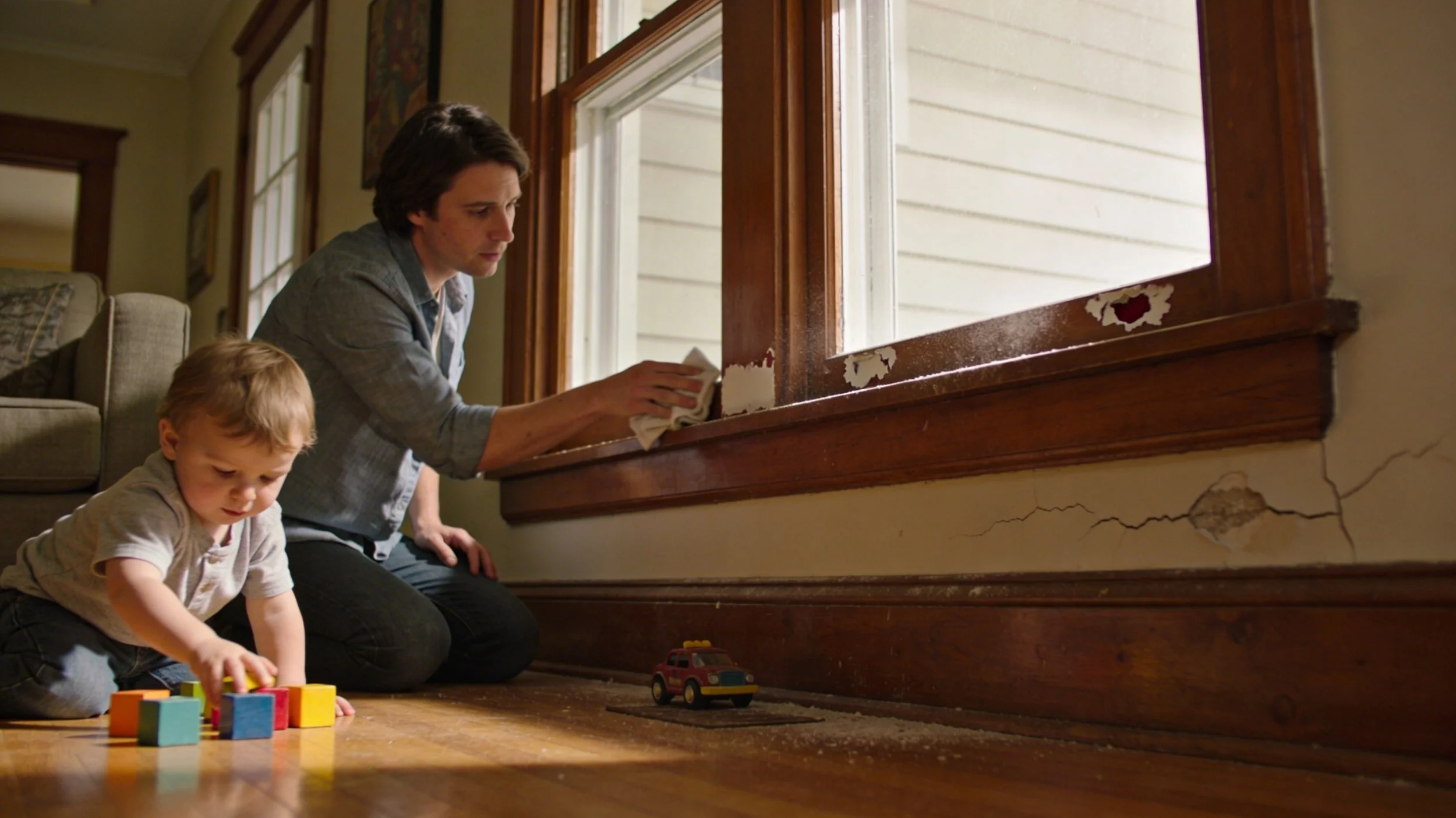 Lead Paint Hazards for Children and Families