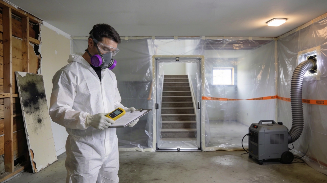 Why Mold Remediation Requires Professional Containment