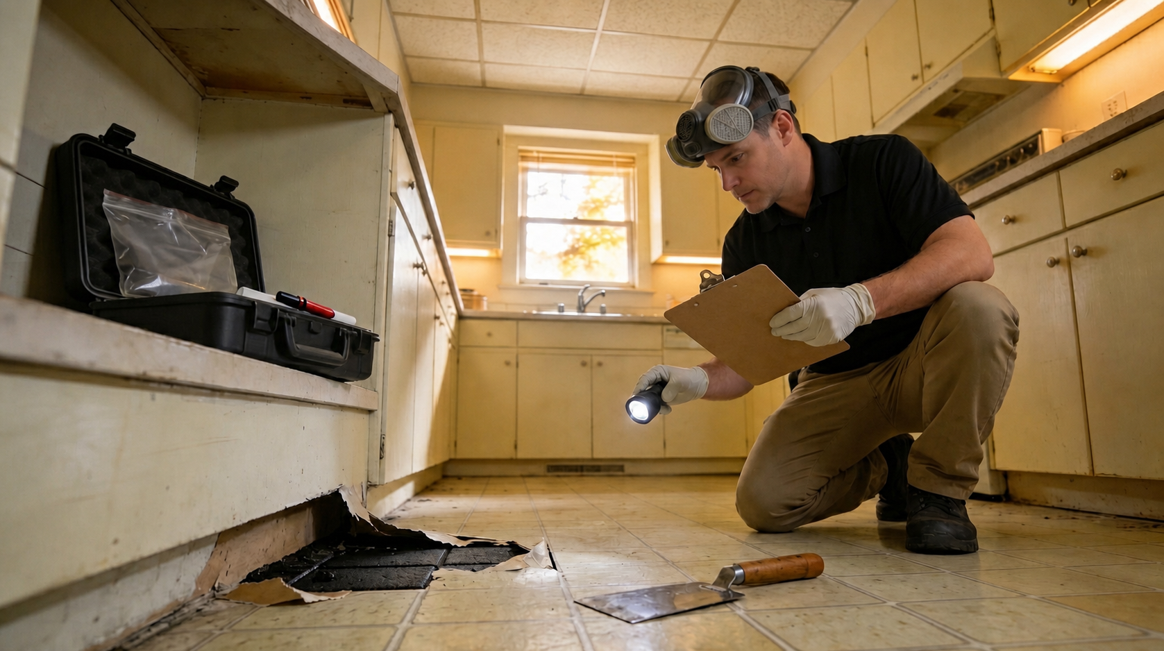 Asbestos in Ceiling Tiles, Insulation, and Flooring: Where It’s Commonly Found