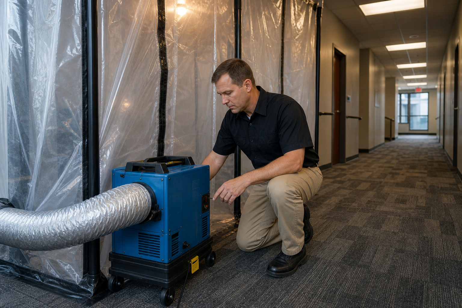 What Is Negative Air Pressure and Why Is It Used During Abatement?