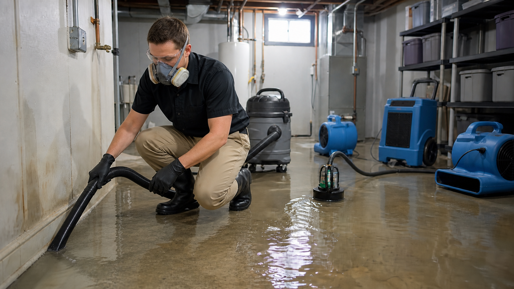 What to Do in the First 24 Hours After Basement Flooding