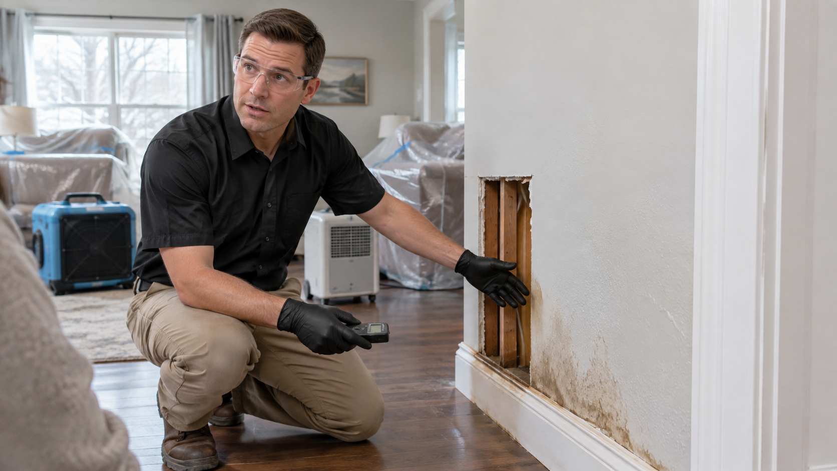 Mold Behind Drywall: Signs Your Walls May Have a Hidden Moisture Problem