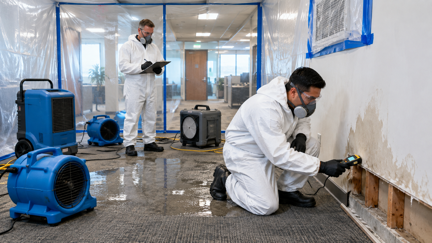 Commercial Water Damage Cleanup: How to Keep Business Disruption Under Control