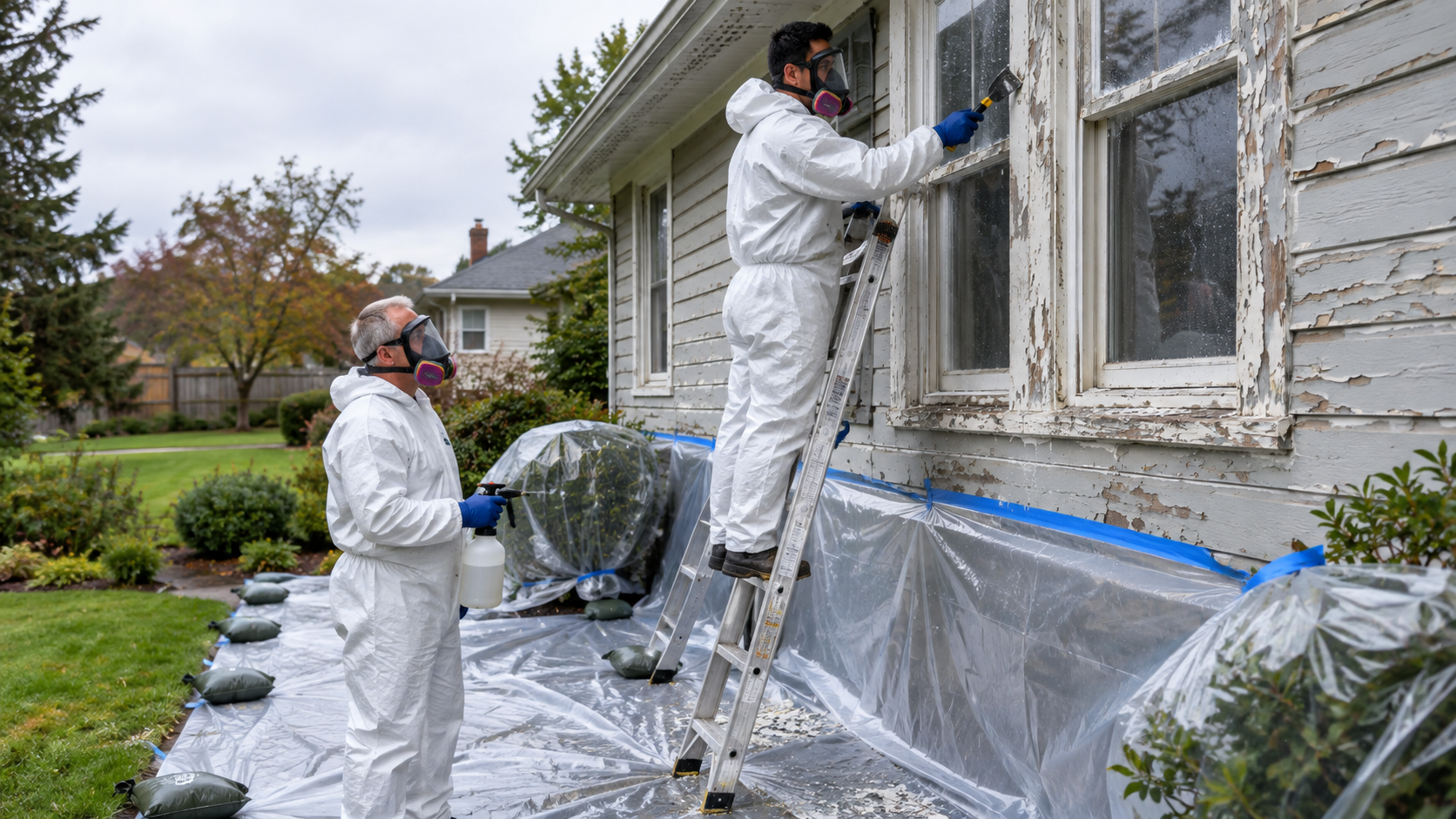 Lead Paint on Exterior Surfaces: Risks During Scraping, Repairs, and Repainting