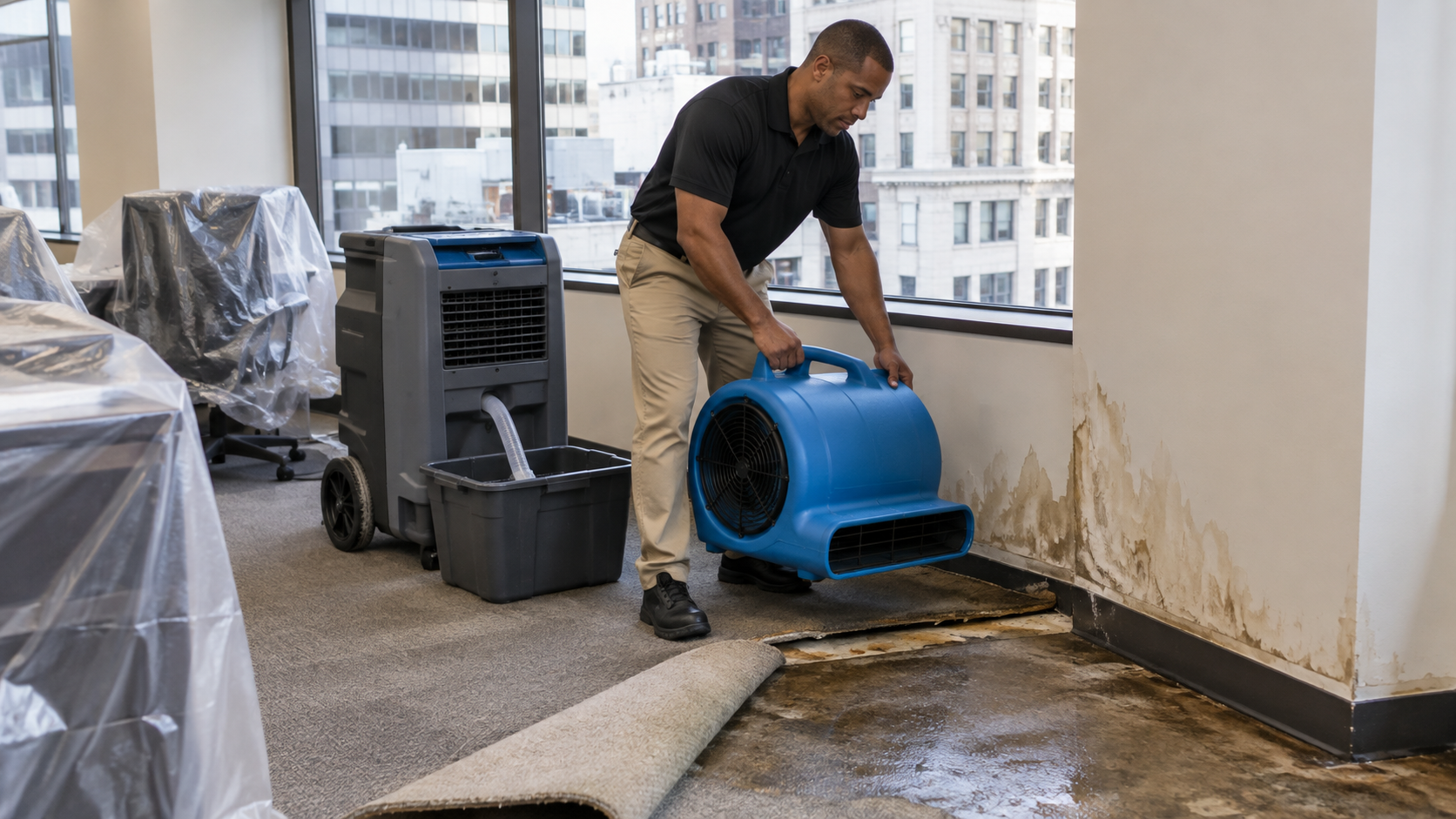 When Does Water Damage Require Professional Drying Instead of DIY Cleanup?