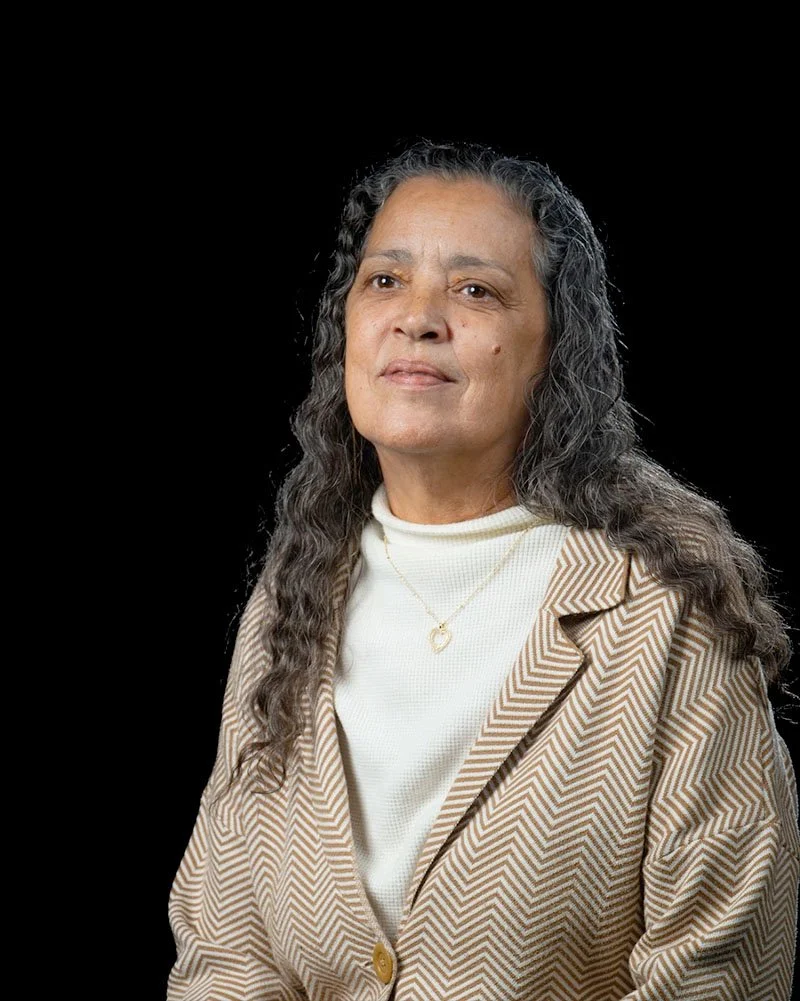 A portrait of Christine Longmore Hughes