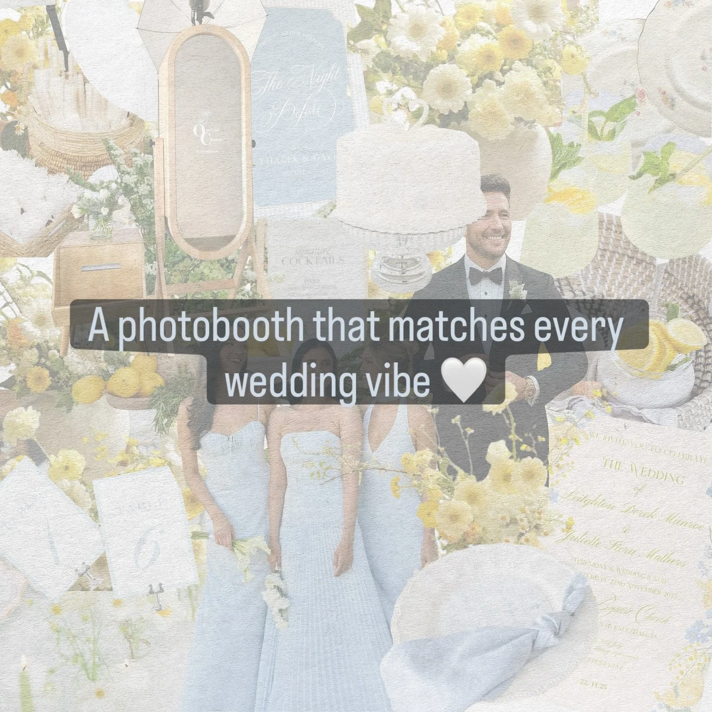 $250 for our first wedding - BOOKED 🤍

$600 for events in 2025✨

$800 for 2026 events if date is secure before the end of the year ✨

#2025weddings #2025brides #socalbride #weddingplanner #weddingvendor #woodenphotobooth