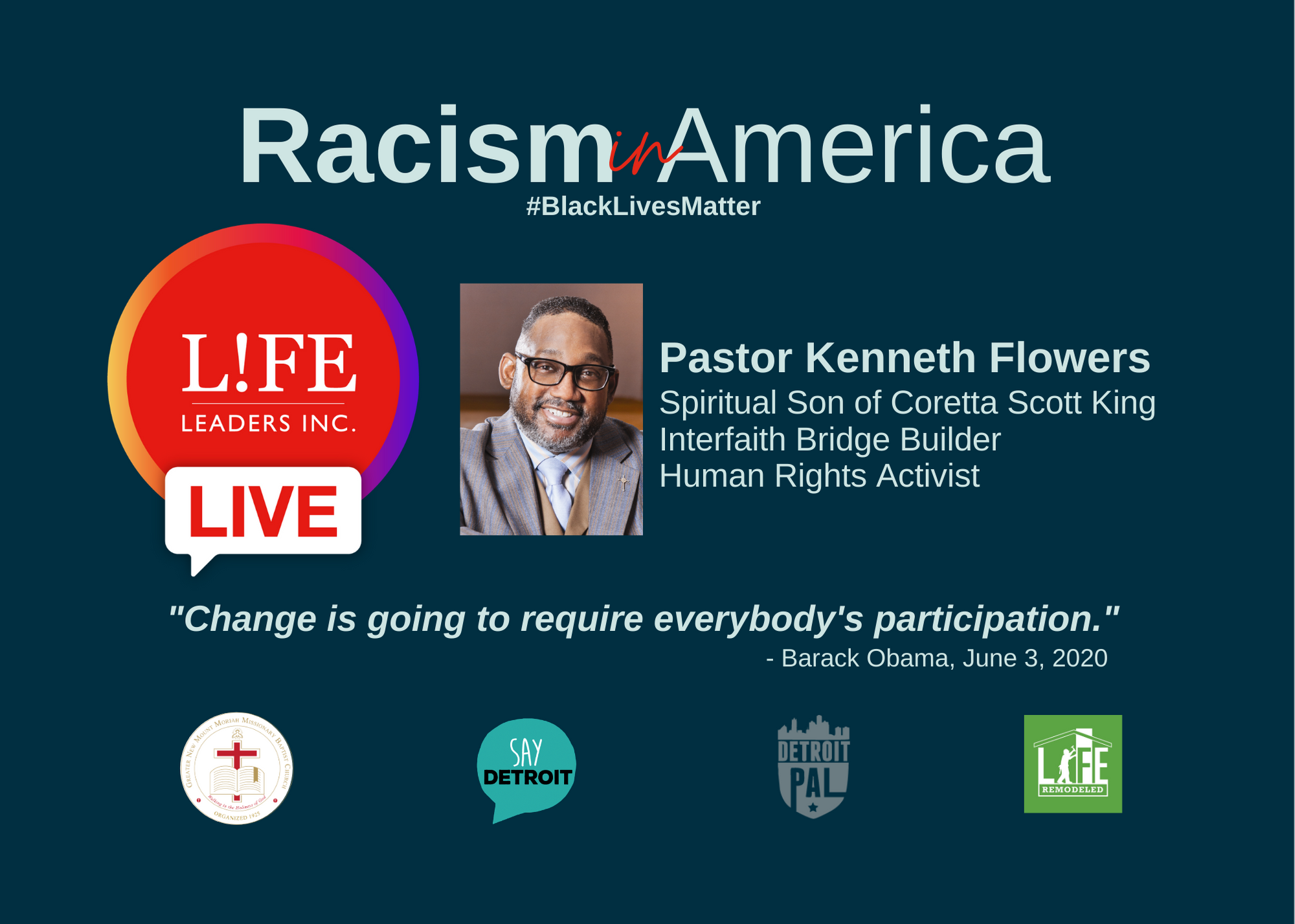 In episode four of our student-led Q&A IG LIVE series, Real Covid Conversations, students take on the topic of racism in America, discussing #BlackLivesMatter, black voices and responsible allyship with Interfaith Bridge Builder, Human Rights Activis