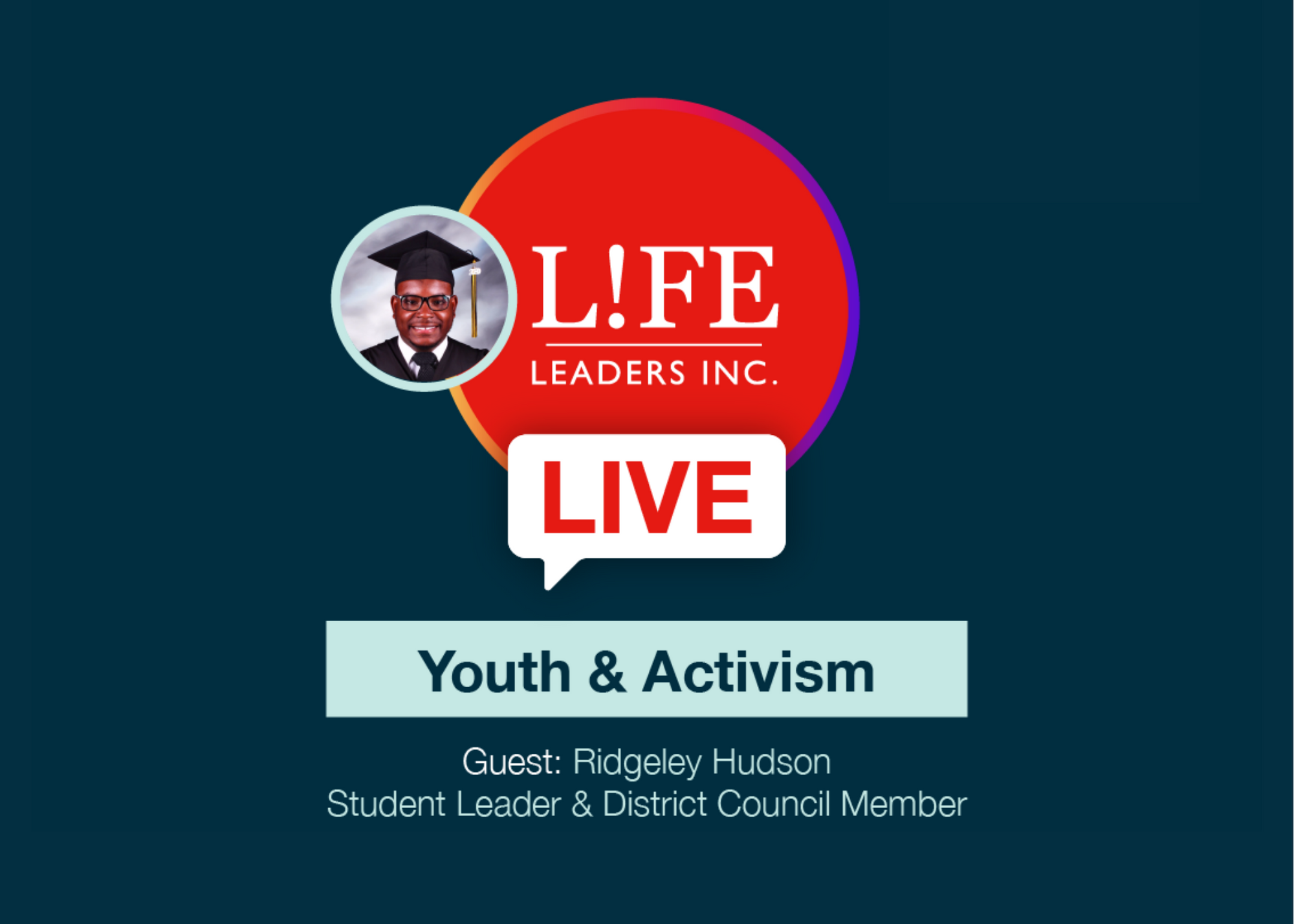 In the fifth and final episode of our student-led Q&A IG LIVE series, Real Covid Conversations, students discussed youth and activism with Student Leader, District Council Member & 2020 Martin Luther King Jr High School Graduate, Ridgeley Hudson in h