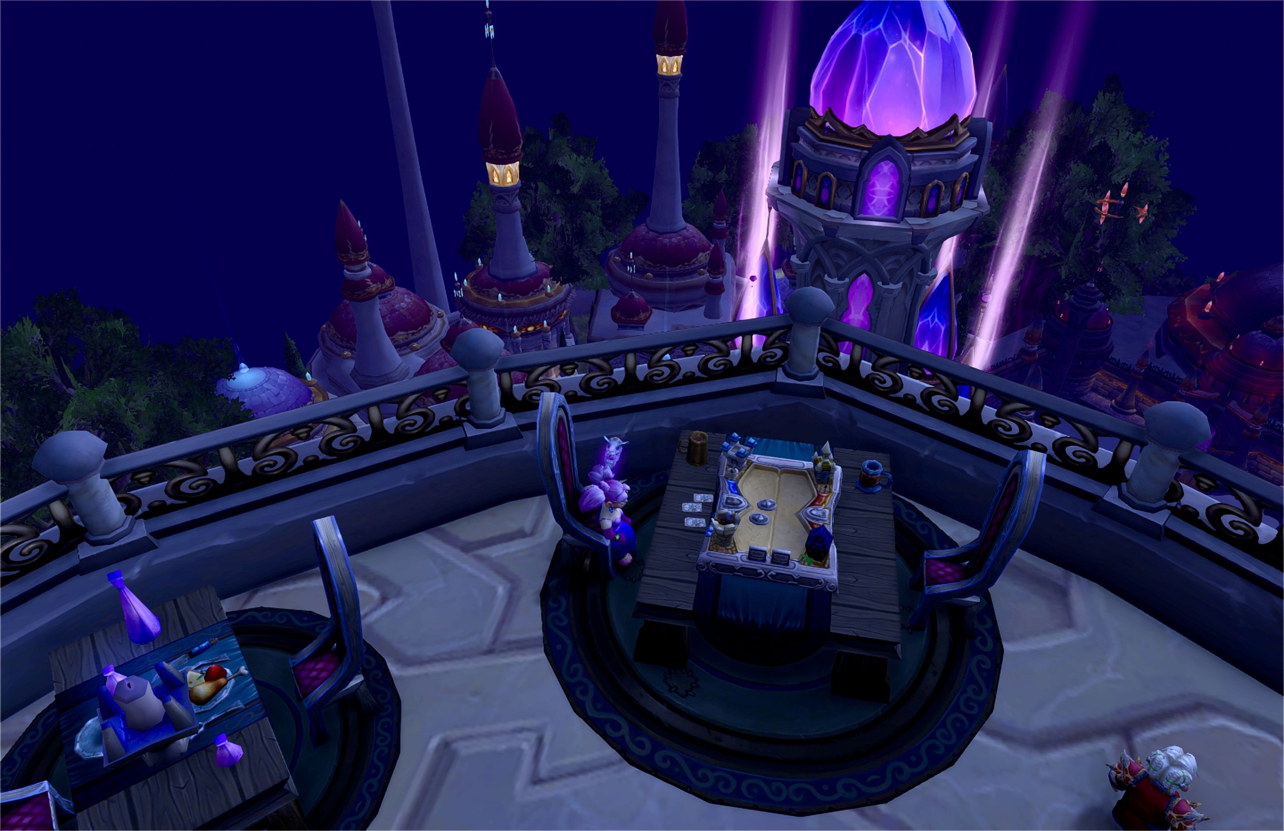 ☕ Quiet Cards Above the City ✨