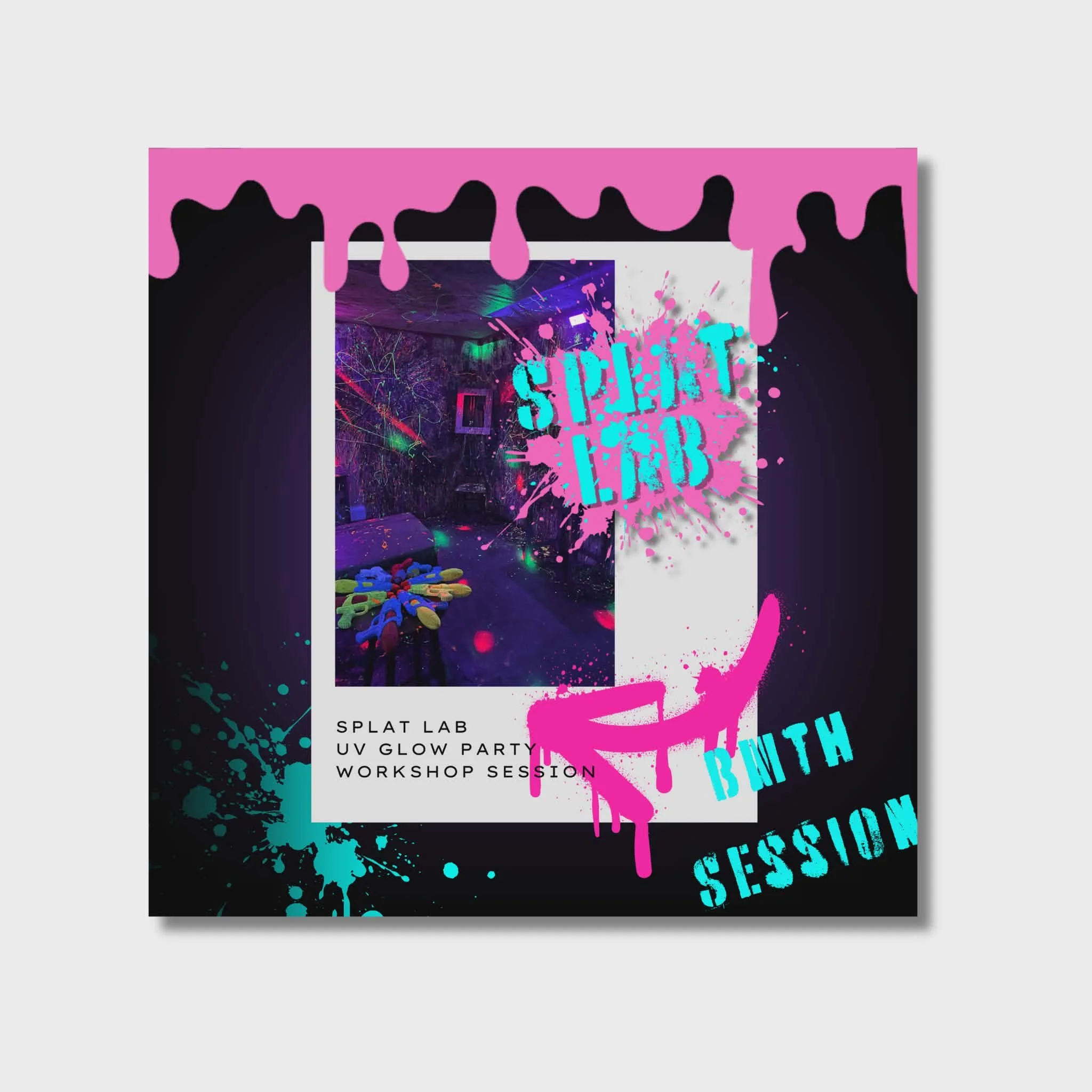 Splat Lab Paint Splat Session — Splat Lab