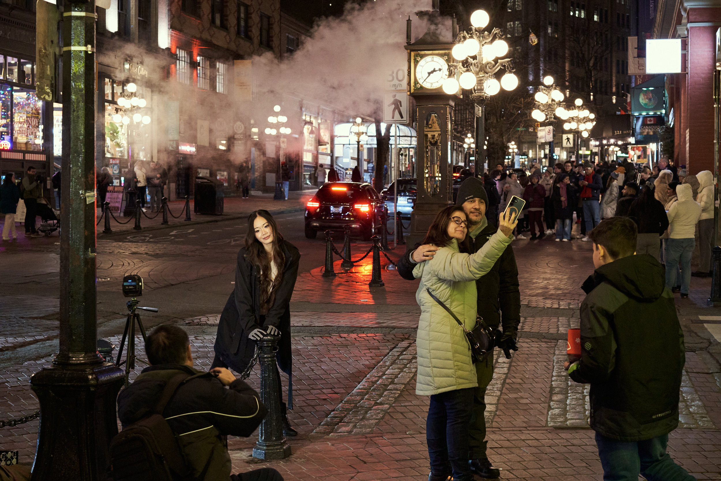 Different Photo Taking in Gastown, Vancouver, 2025