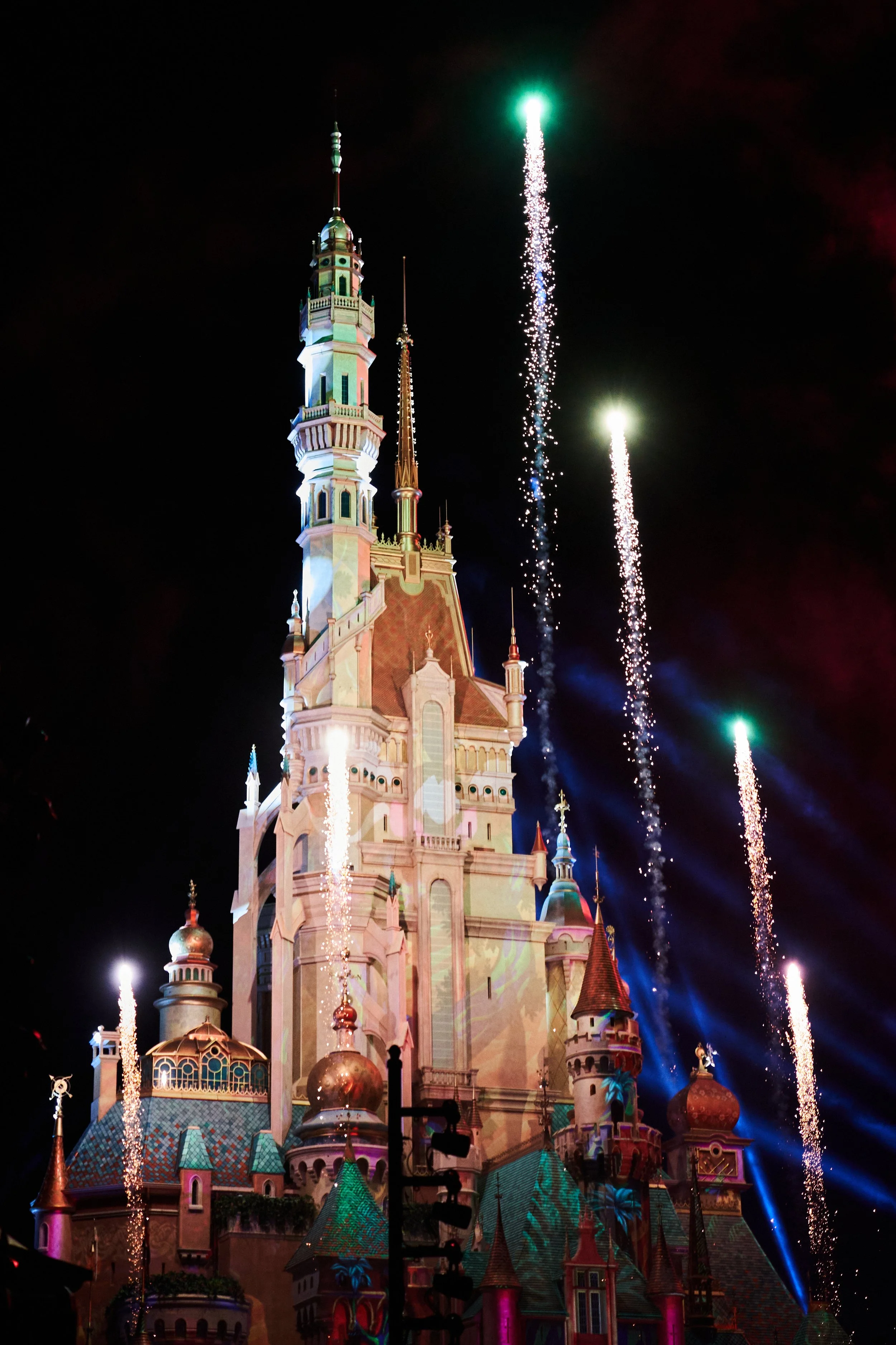 Disneyland Fireworks, Hong Kong, 2022