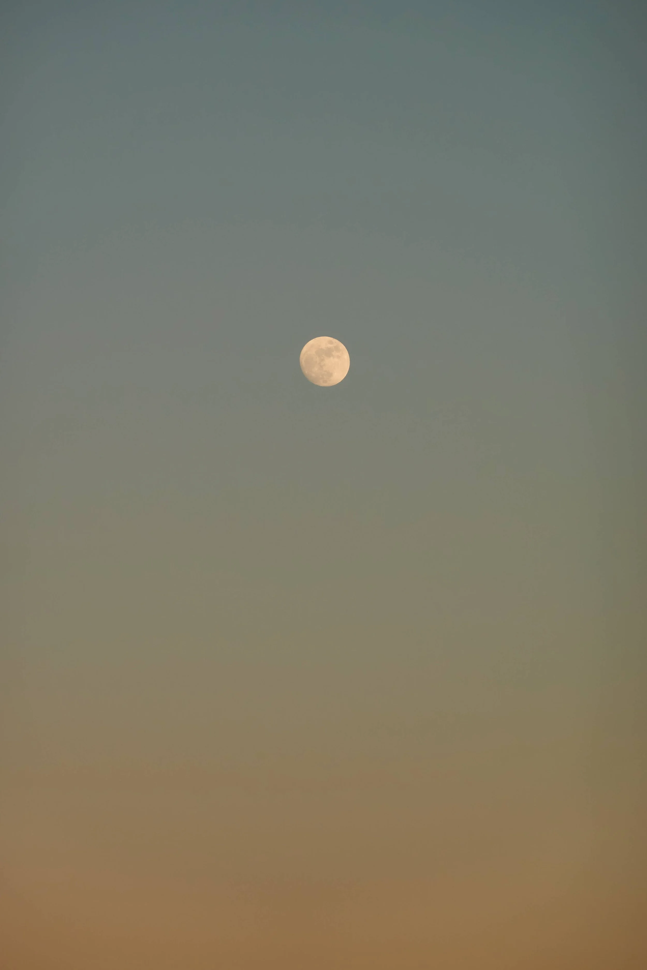 Golden Hour Moon, Vancouver, BC