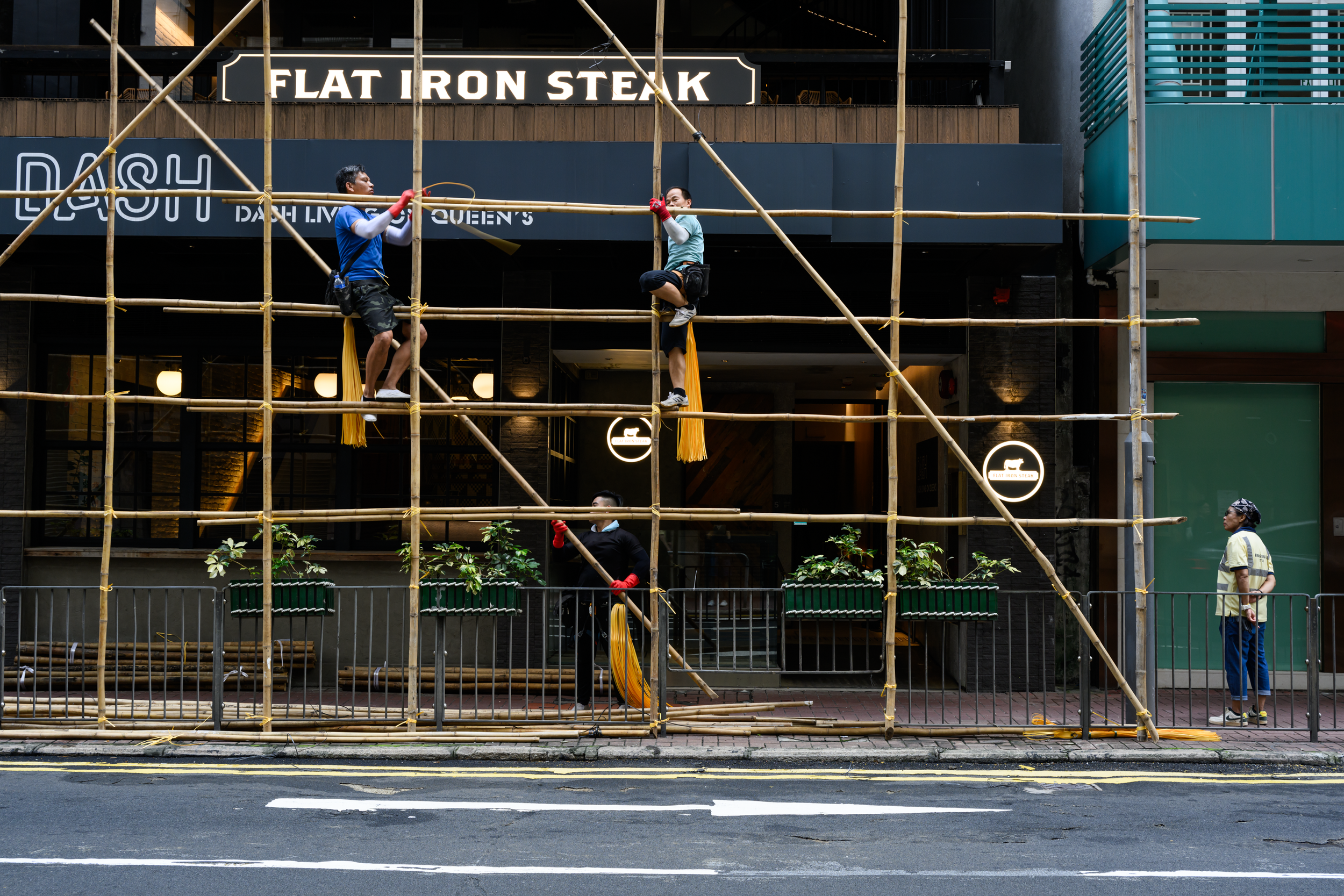 Parallel Bamboo and The Builders, Hong Kong, 2024