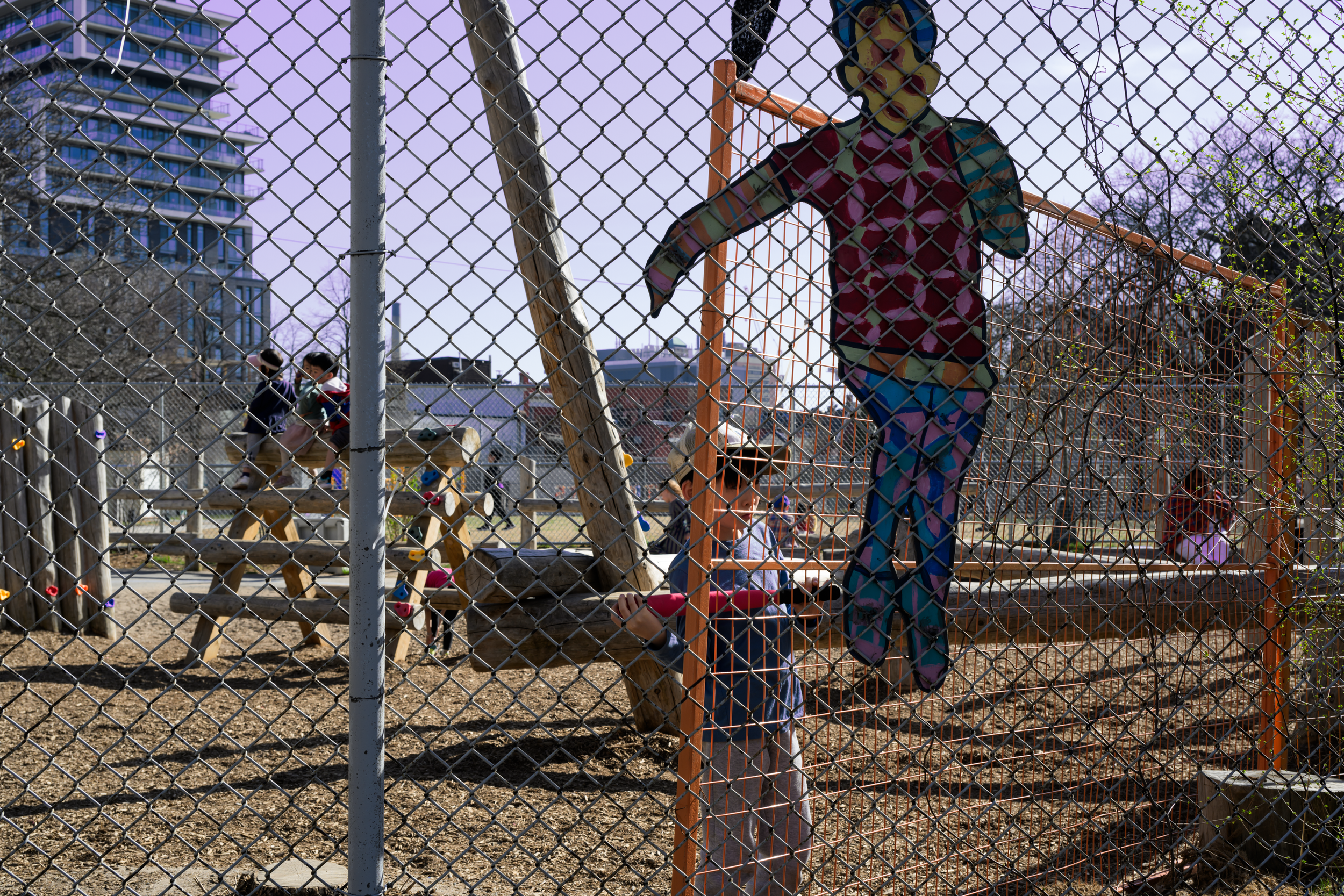 Caged Playground, Toronto, 2025
