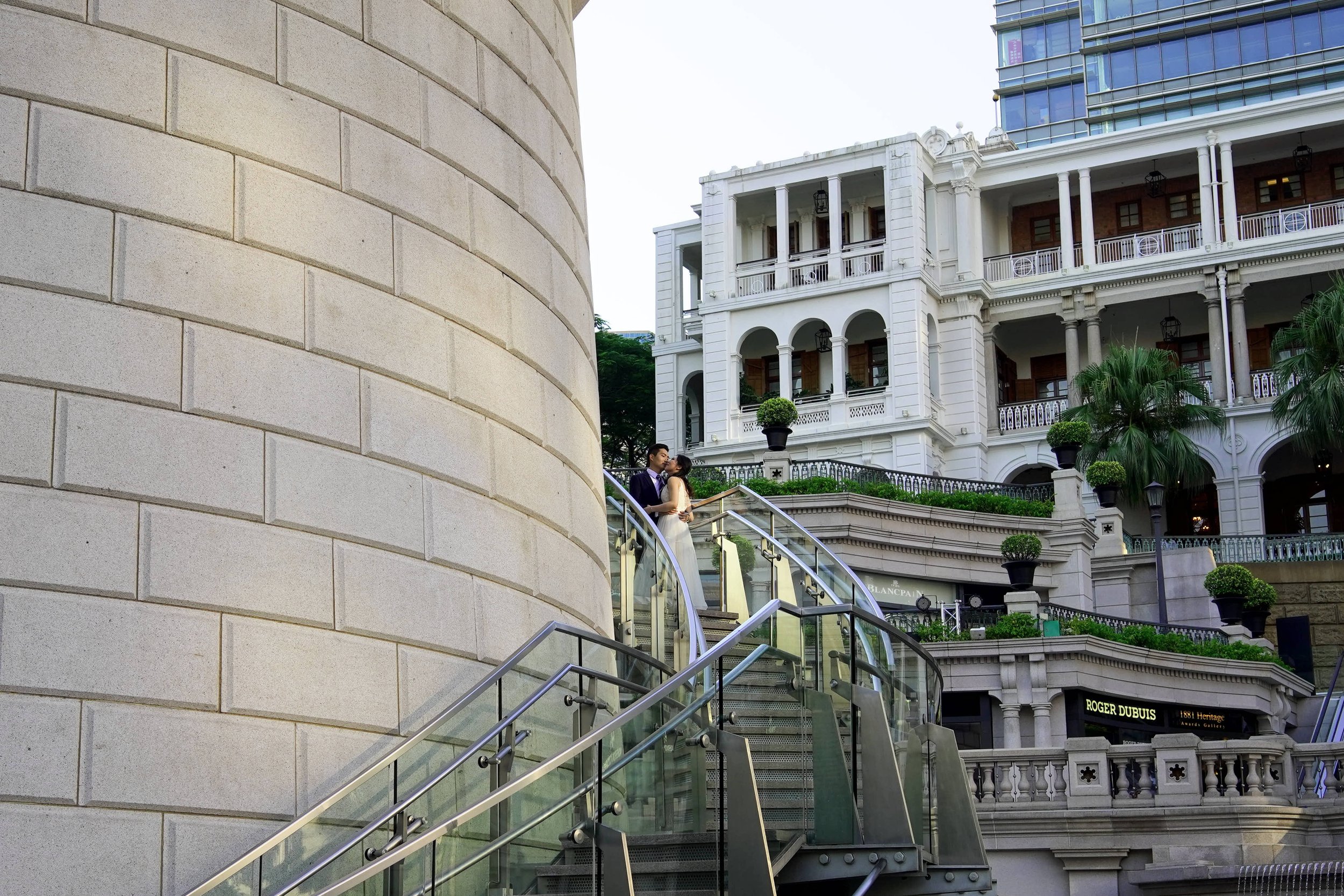 Pre wedding in 1881 Heritage, Tsim Sha Tsui, Hong Kong, 2019