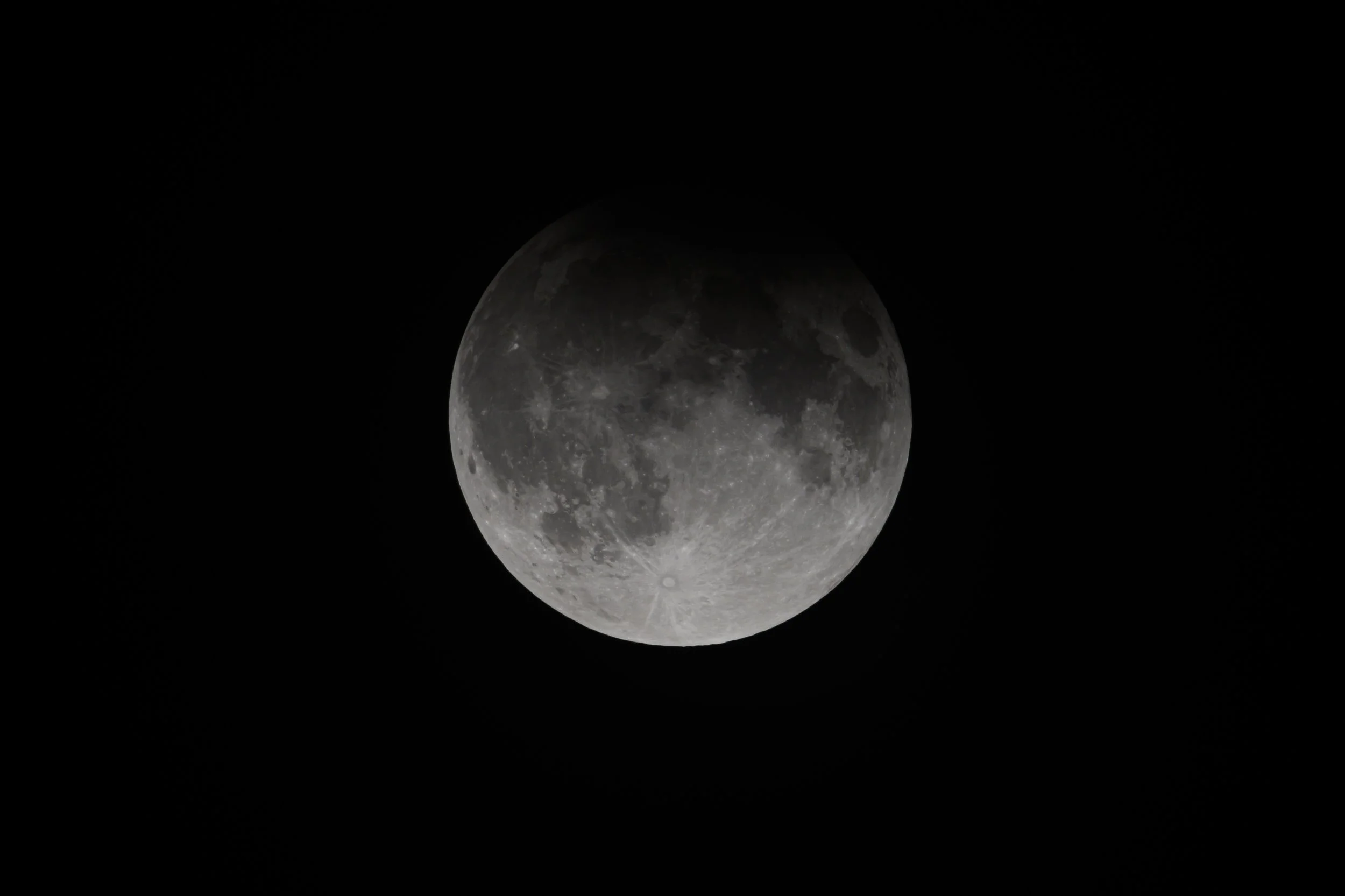 Partial Lunar Eclipse, 17th September, Scarborough, Toronto, 2024